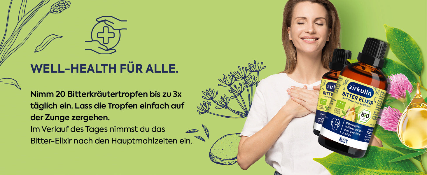 Bitterelixier: Warum der bittere Geschmack mehr ist als nur Gewöhnungssache