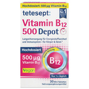 tetesept Vitamin B12 Depot 500Âµg (30 Stk.) – Produktbild
