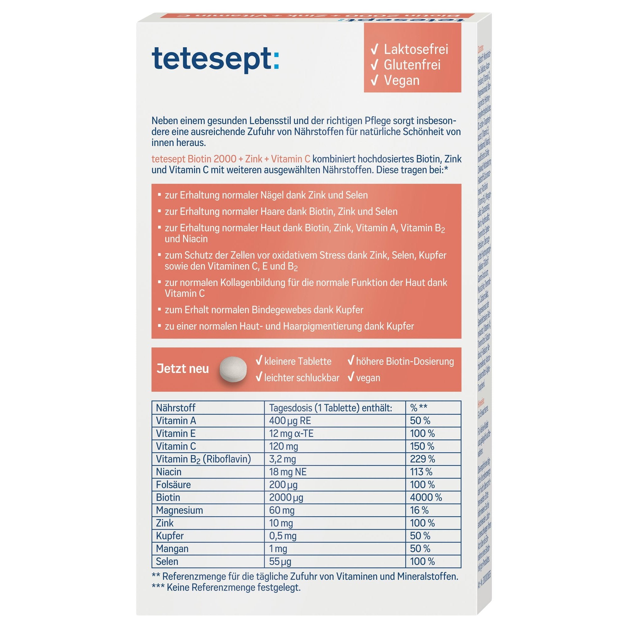 6er Set tetesept Biotin 2000