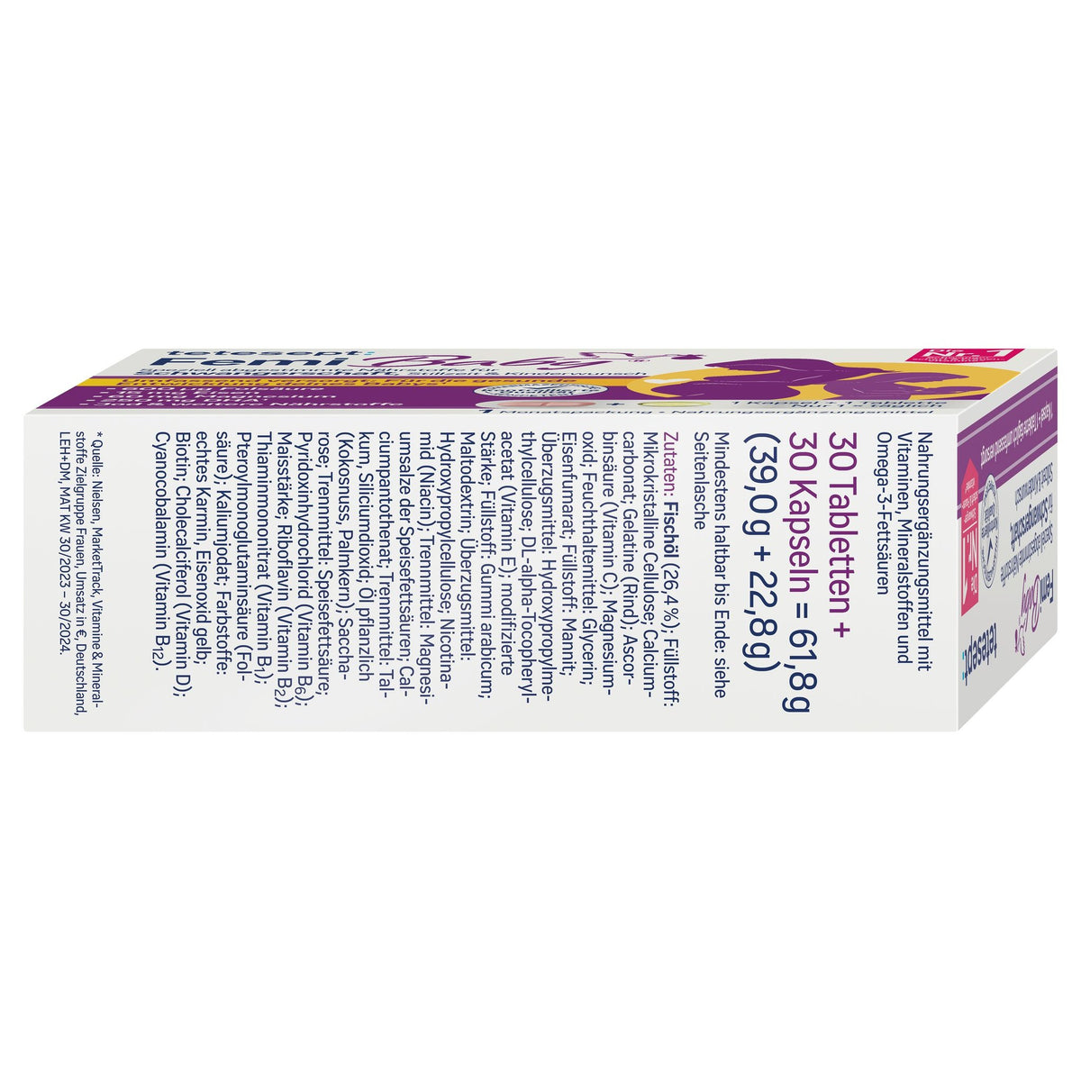 tetesept Femi Baby (30 Tabl. + 30 Kaps.) 61,8g – Produktbild