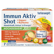 tetesept Immun Aktiv Shot (7 Stk.) 78,3ml – Produktbild