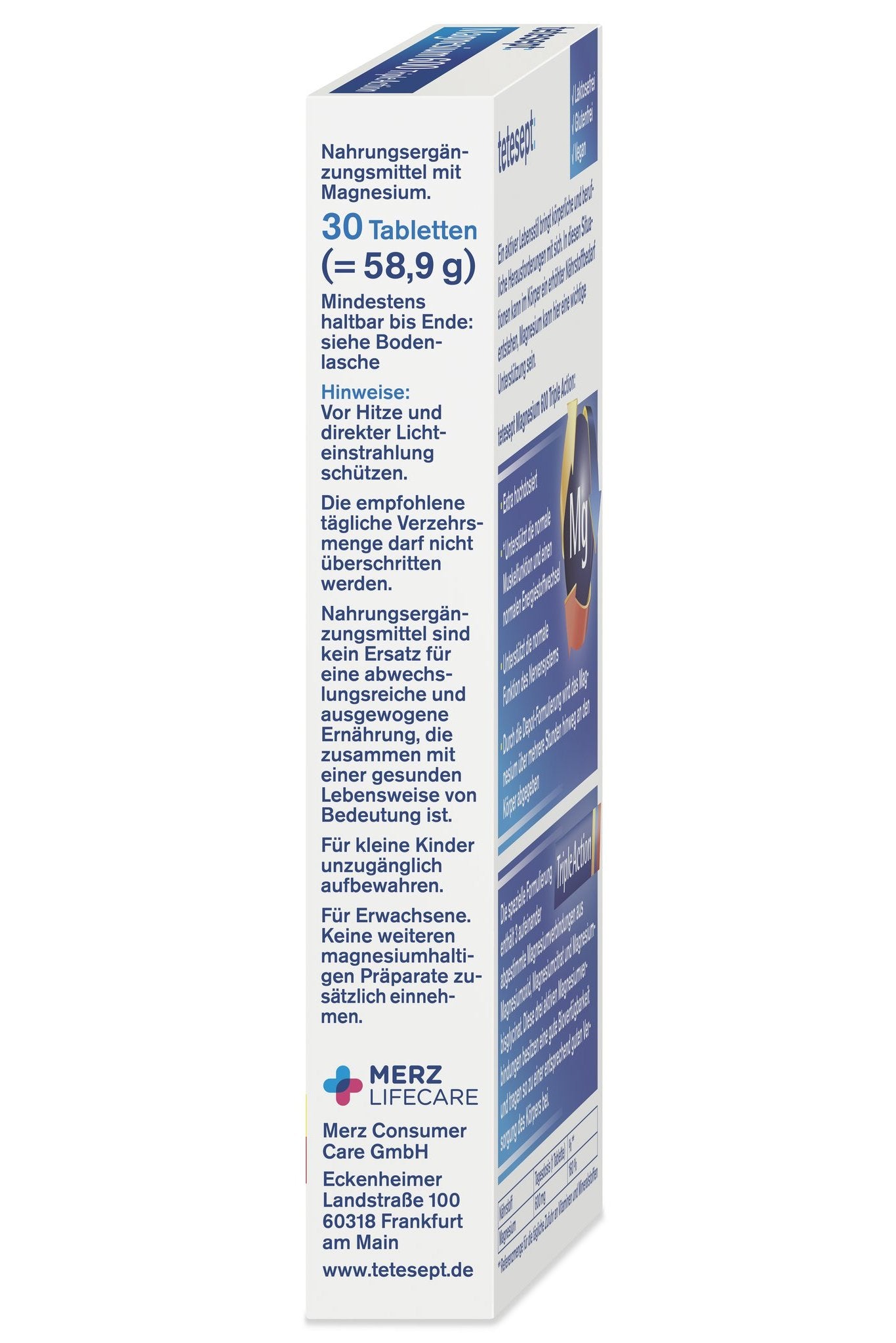 tetesept Magnesium 600 Action