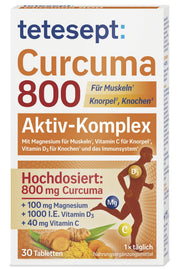 tetesept Curcuma 800 (30 Stk.) – Produktbild
