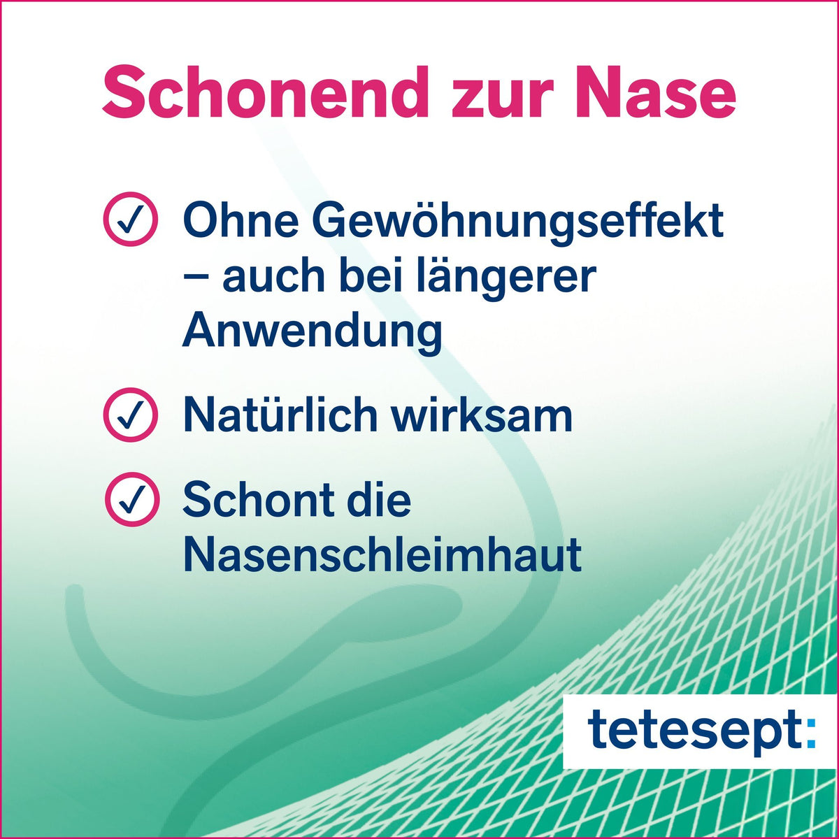 tetesept Rhinolind Nase frei Akut Abschwellendes Nasenspray