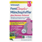 tetesept Femi Complex MÃ¶nchspfeffer (60 Stk.) 44g – Produktbild