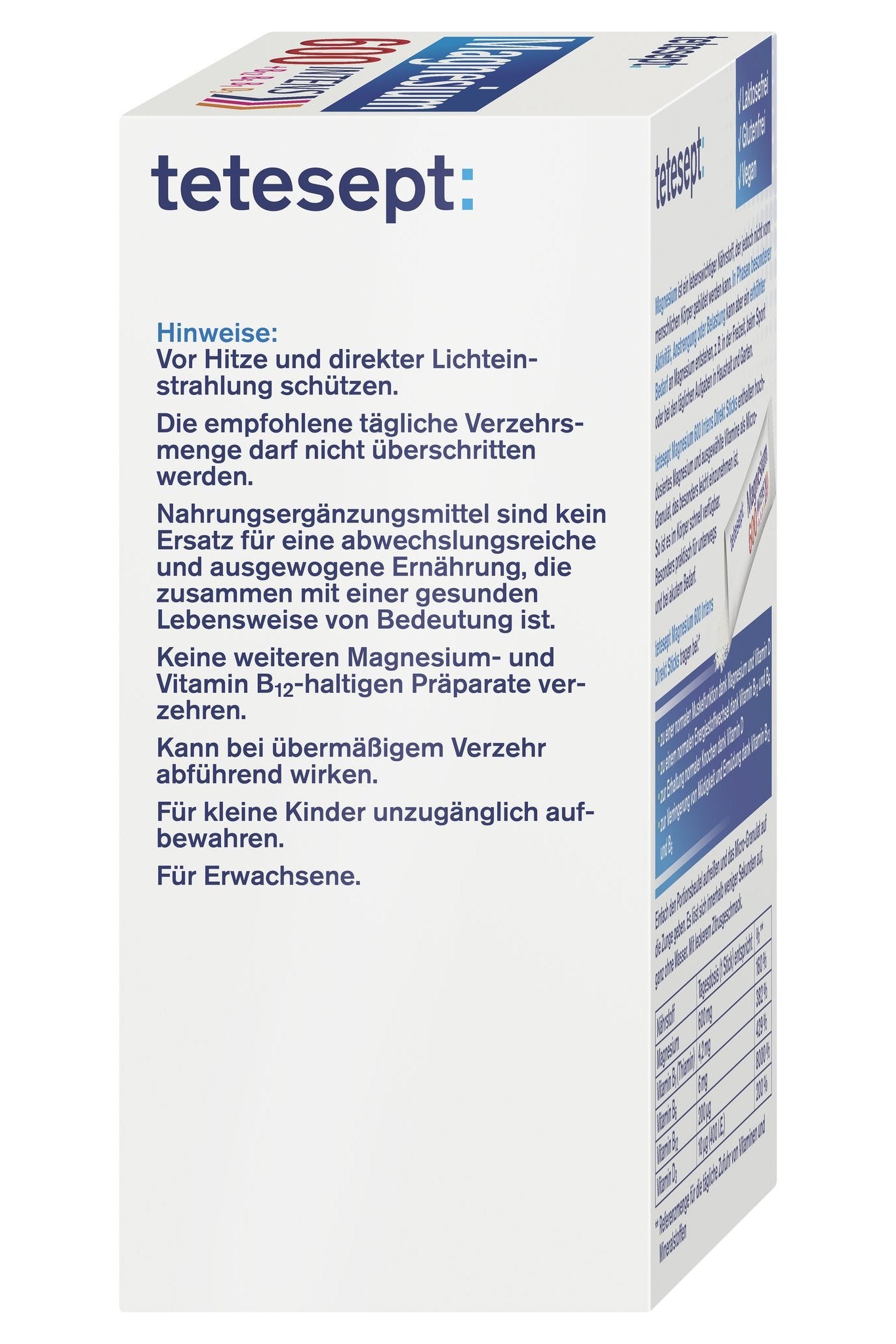 tetesept Magnesium 600 Intens Direkt Stick