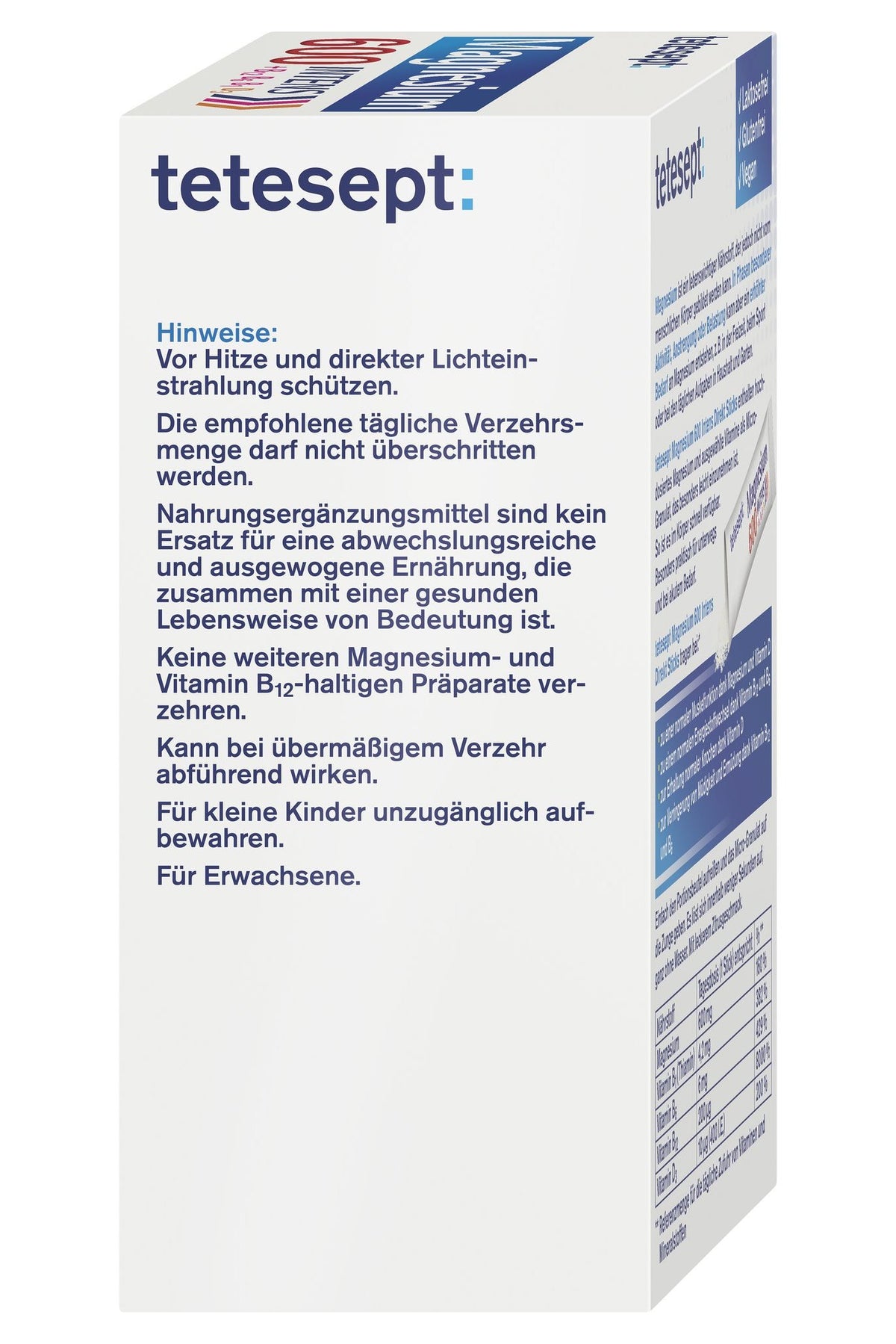 tetesept Magnesium 600 Intens Direkt Stick