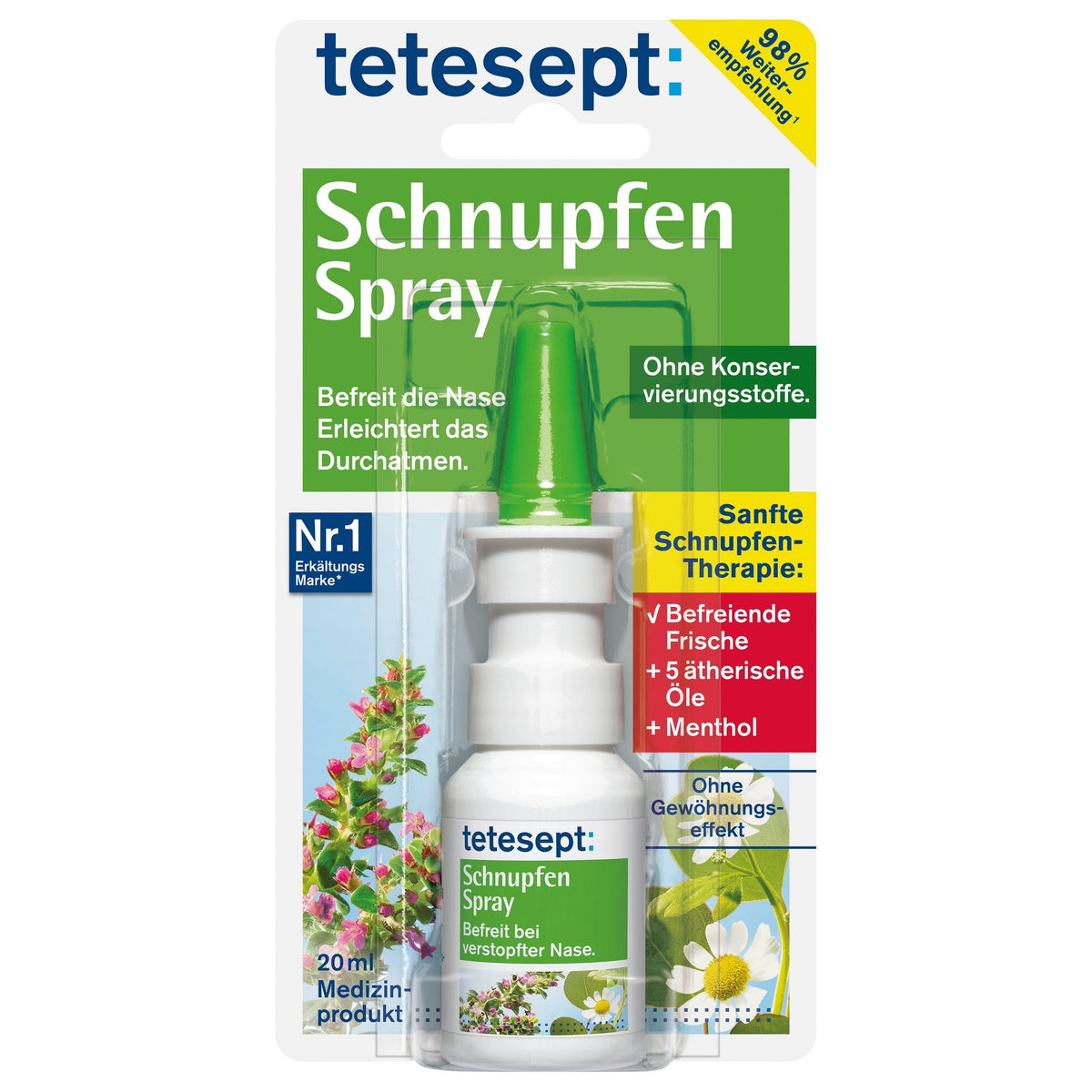 tetesept Schnupfen Spray