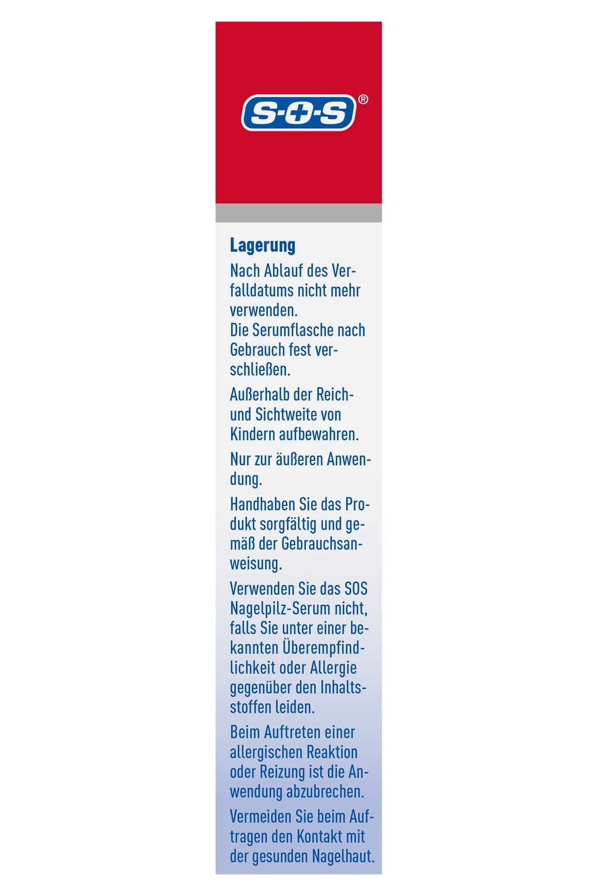 SOS Nagelpilz-Serum