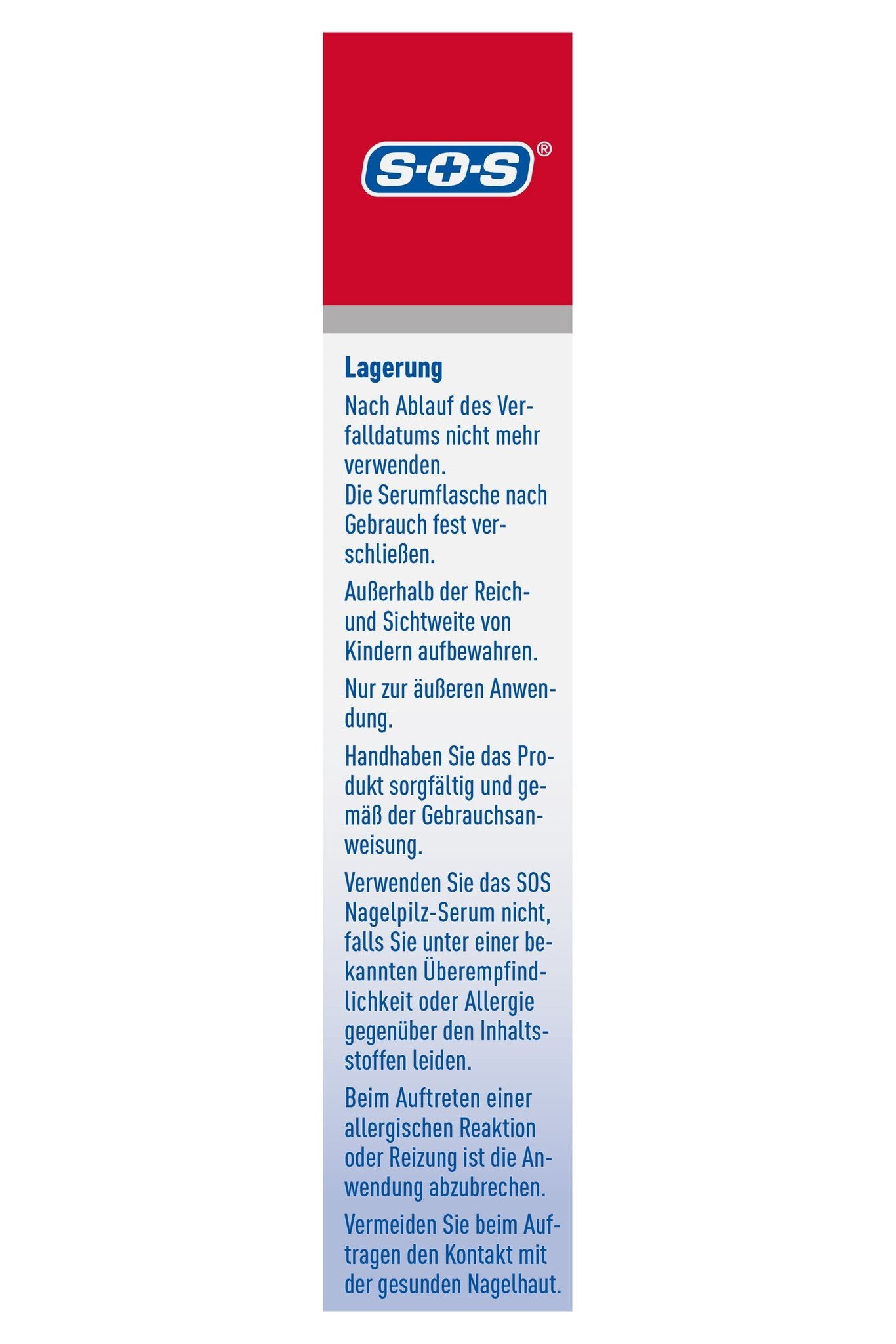 SOS Nagelpilz-Serum