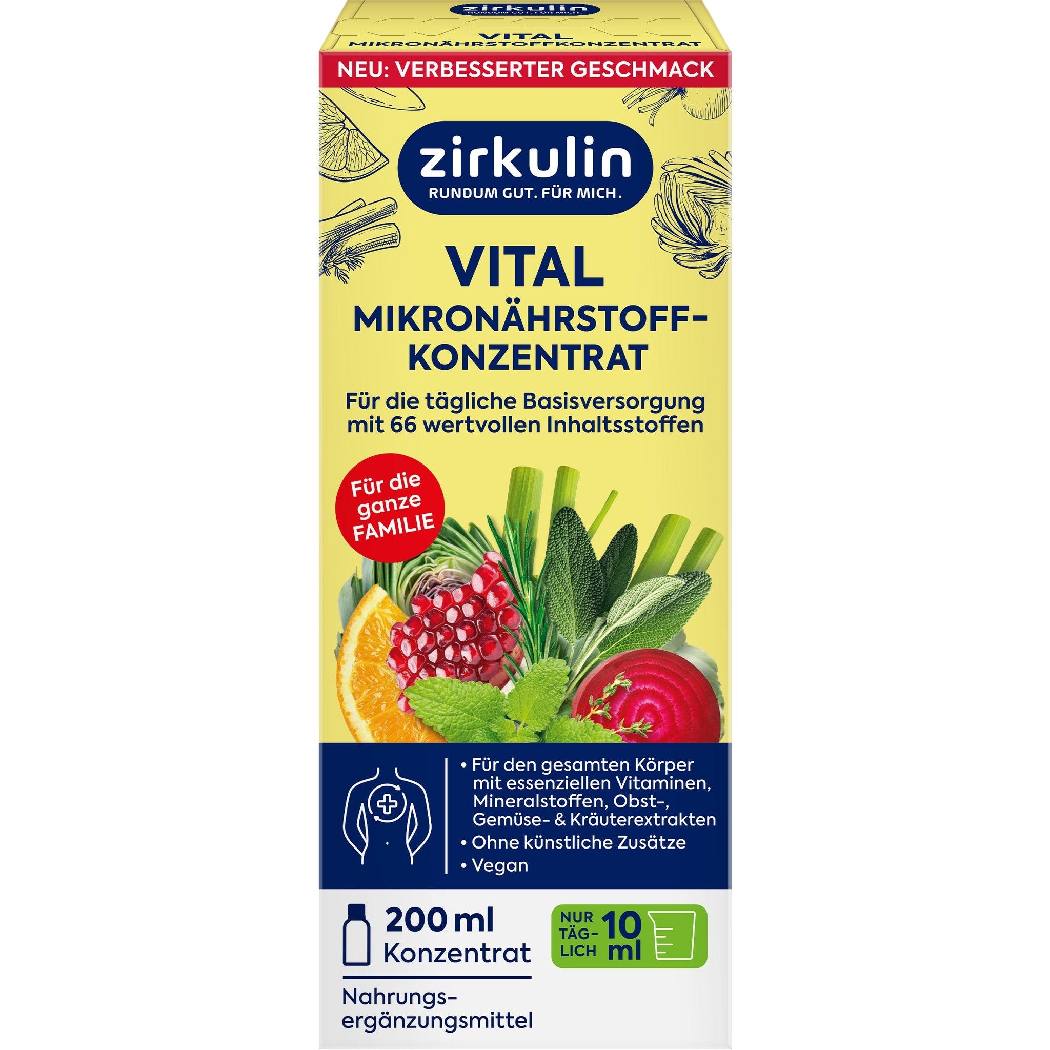 Zirkulin Vital Mikronährstoffkonzentrat