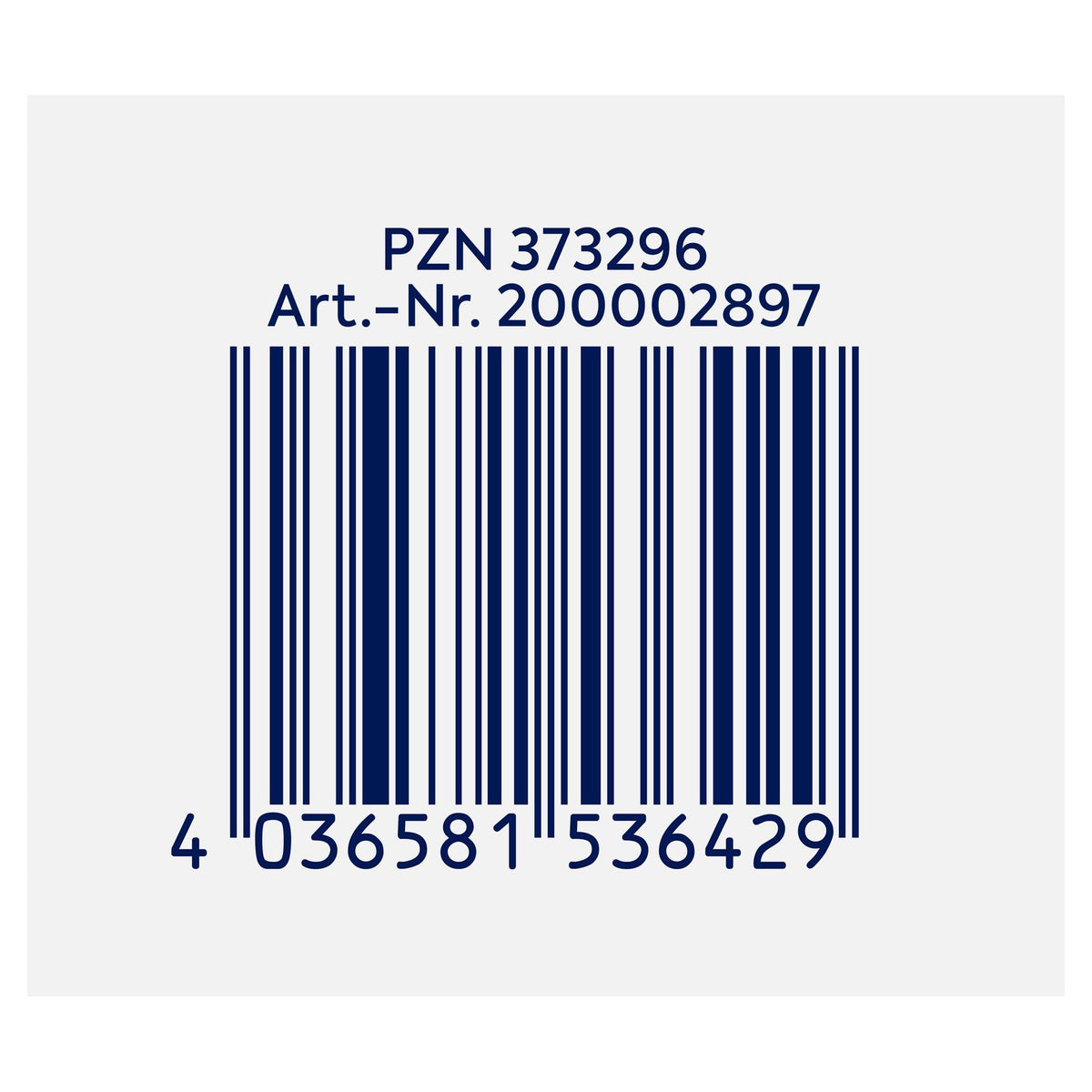 Barcode mit PZN 373296 und Art.-Nr. 200002897