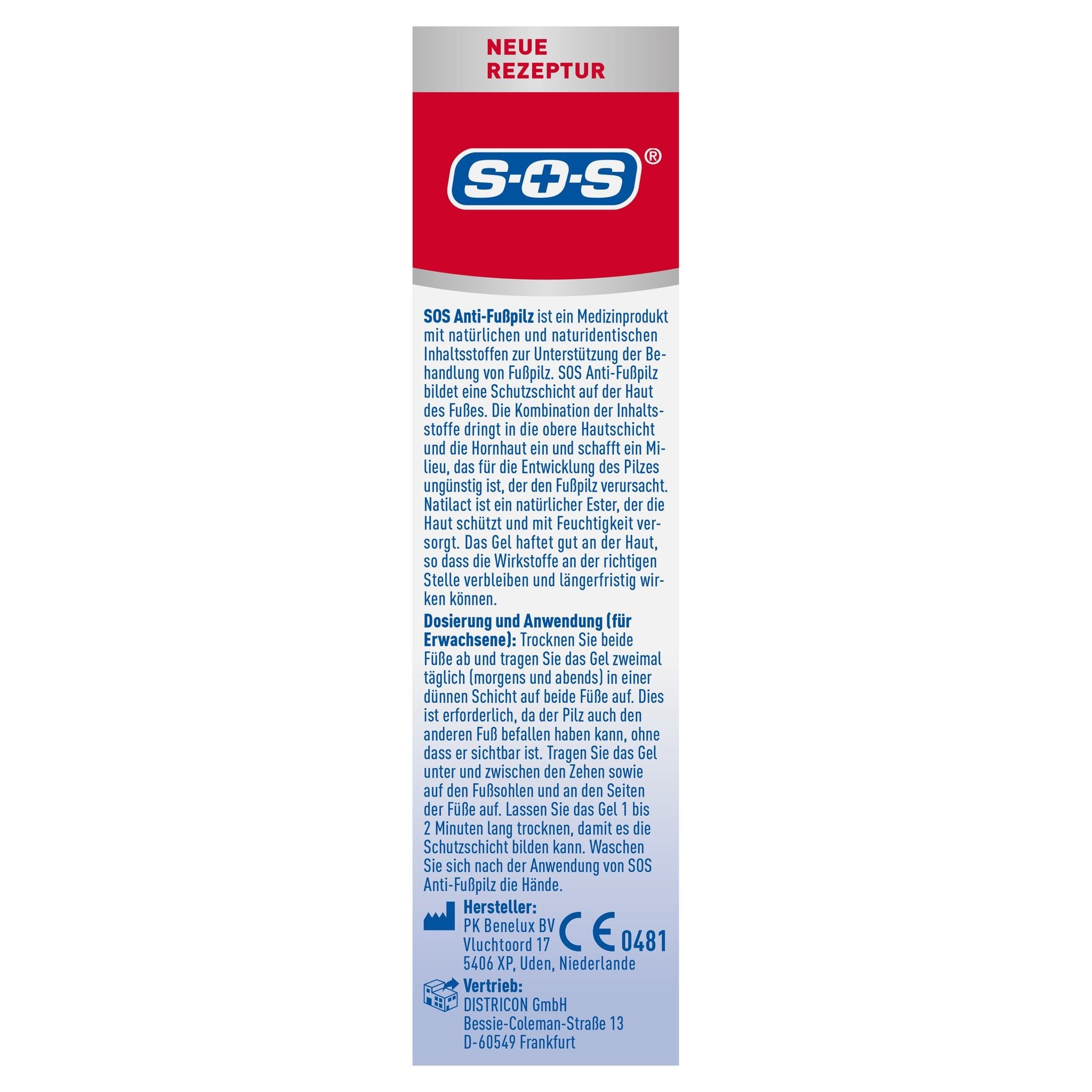 SOS Anti-Fußpilz Gel