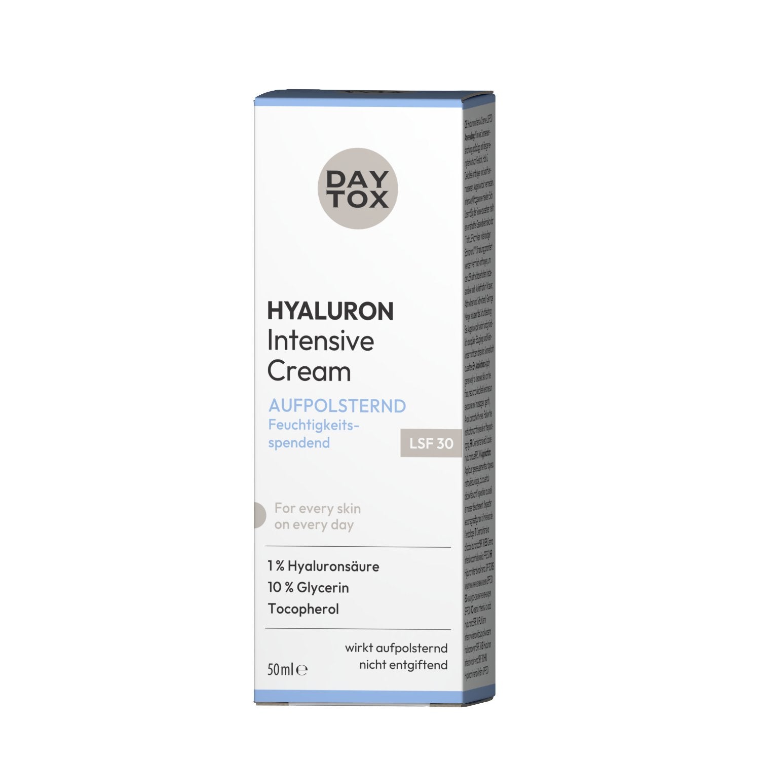 DAYTOX Hyaluron Intensive Cream LSF30