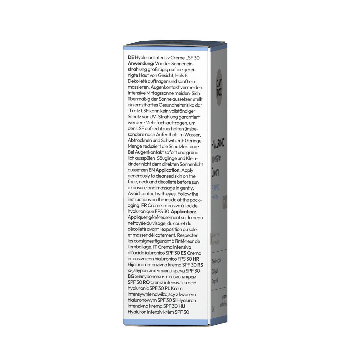 DAYTOX Hyaluron Intensive Cream LSF30