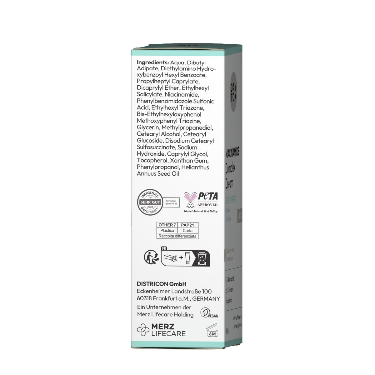 DAYTOX Niacinamide Complex Cream LSF 30