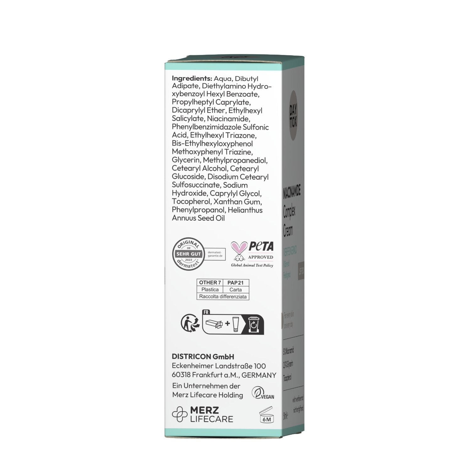 DAYTOX Niacinamide Complex Cream LSF 30