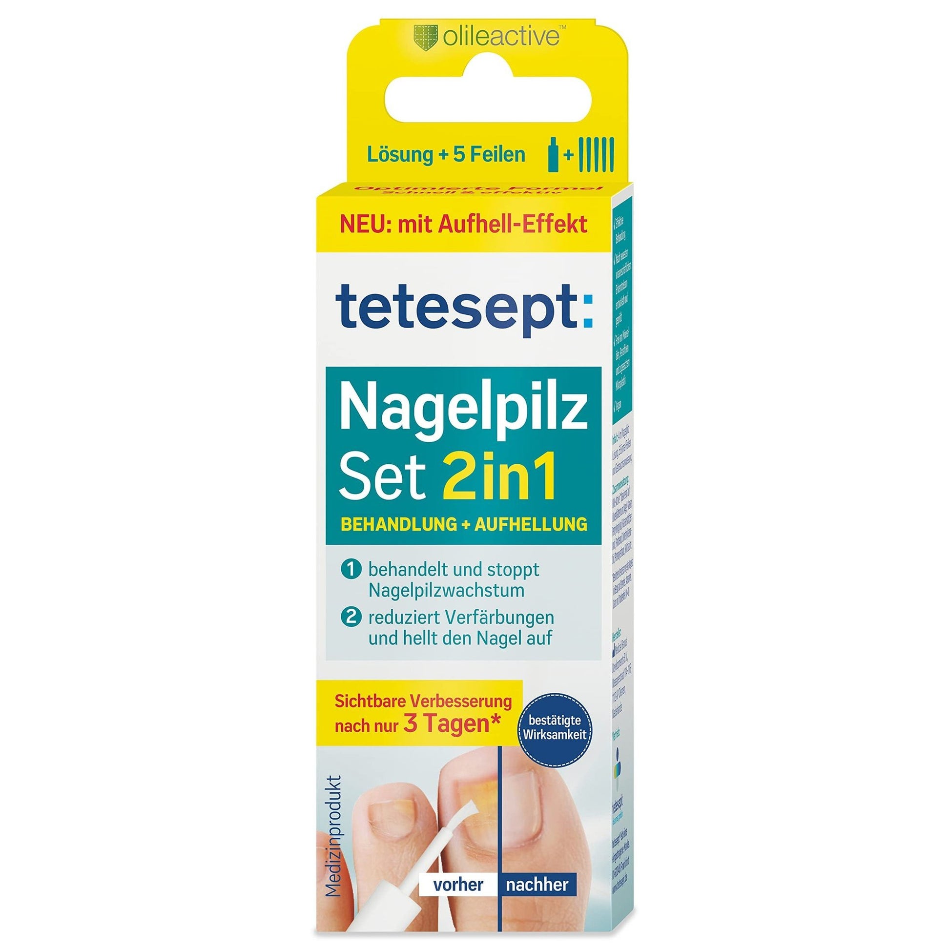 tetesept Nagelpilz Set 2in1 (4ml) – Produktbild