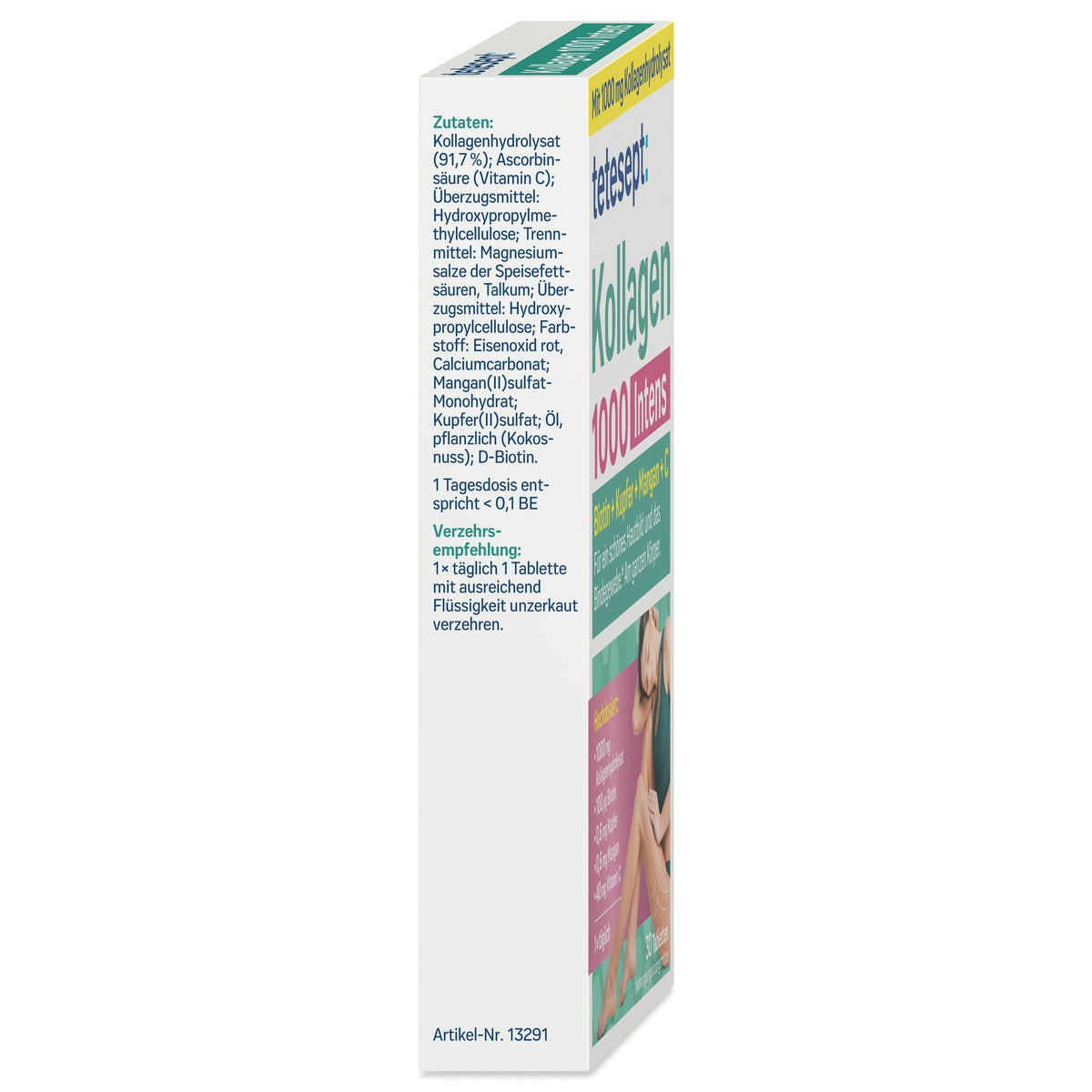 tetesept Kollagen 1000 Intens (30 Stk.) 32,7g – Produktbild
