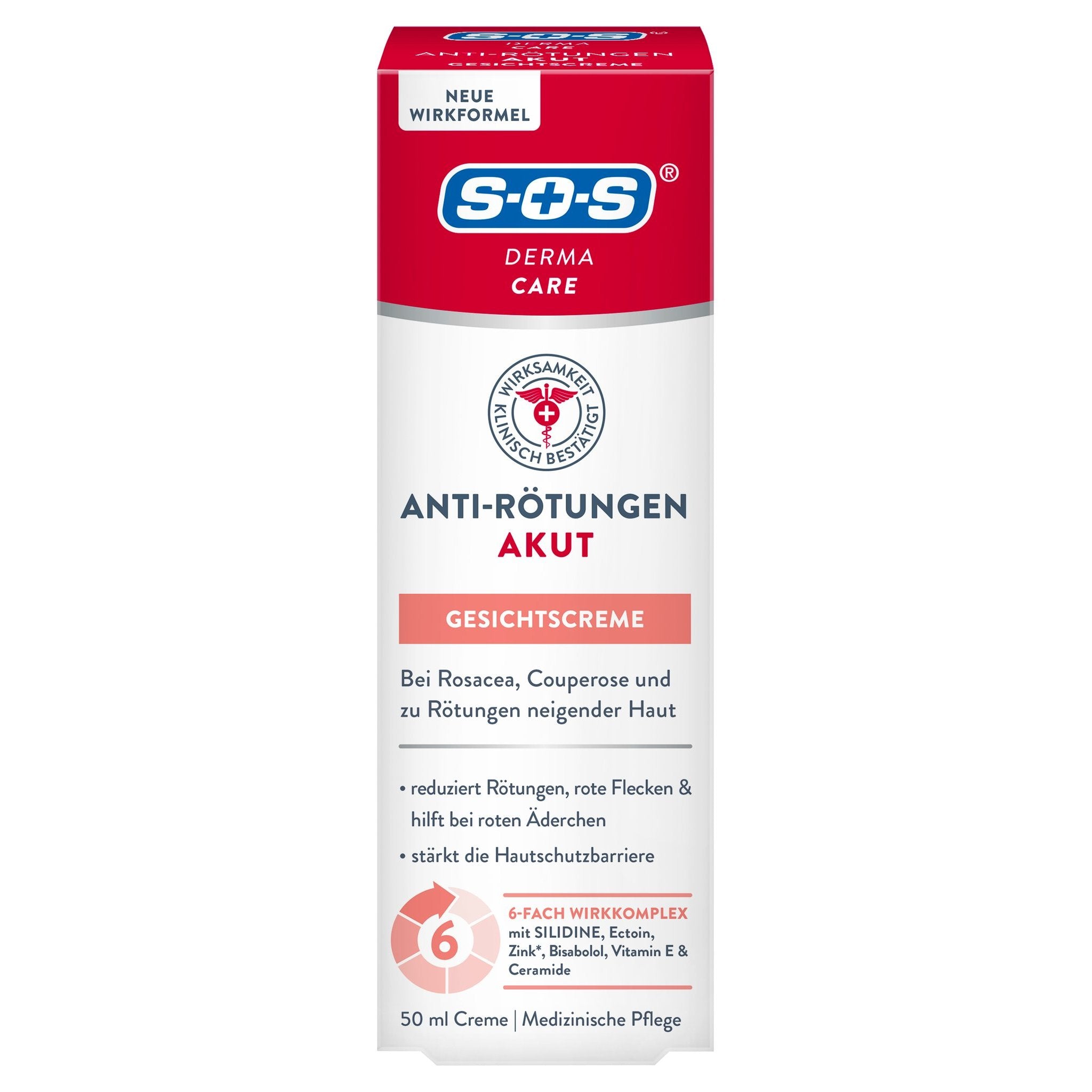 SOS Anti-Rötungen Gesichtscreme AKUT