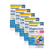 5er Set tetesept Magnesium 500 + B12