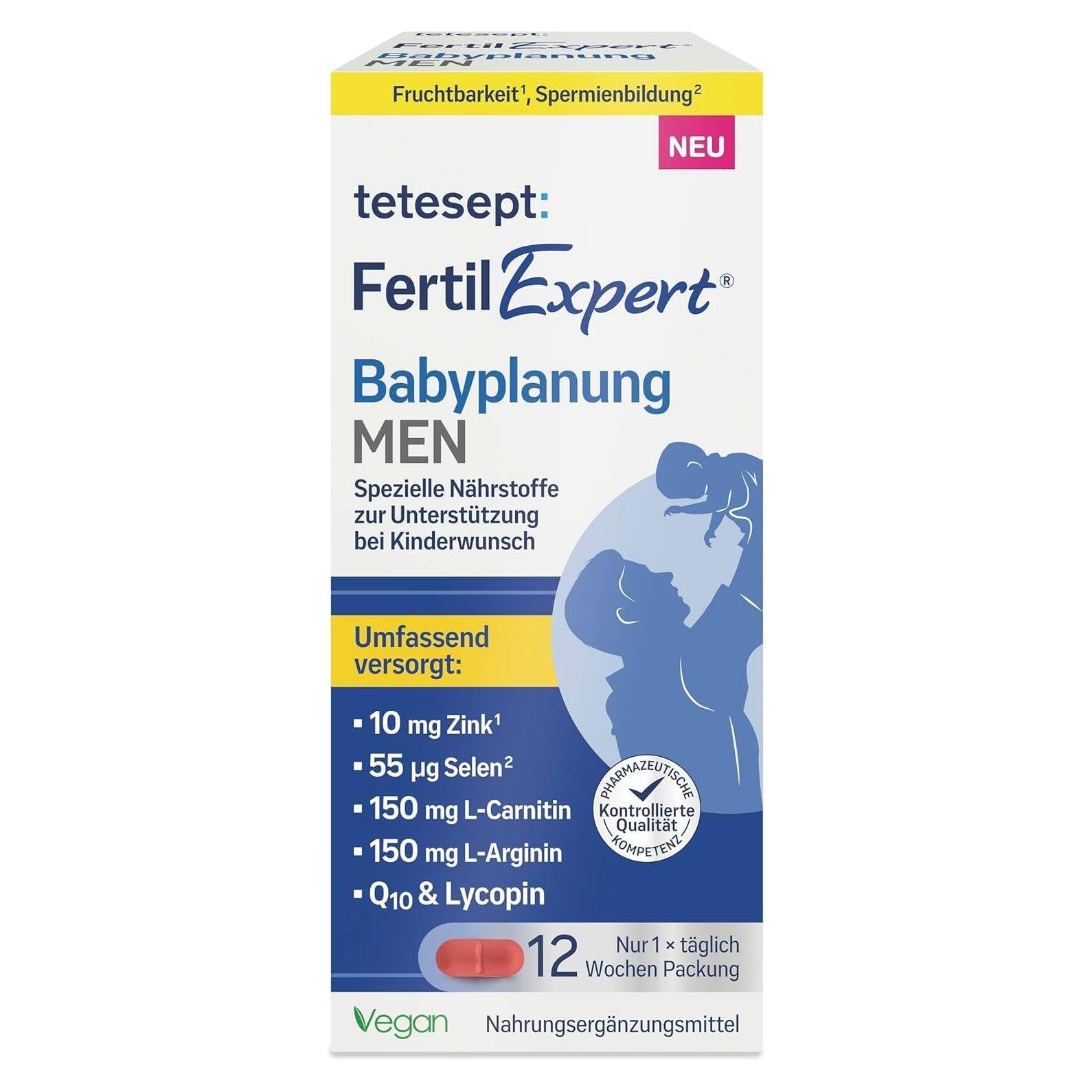 tetesept Fertil Expert® Babyplanung MEN