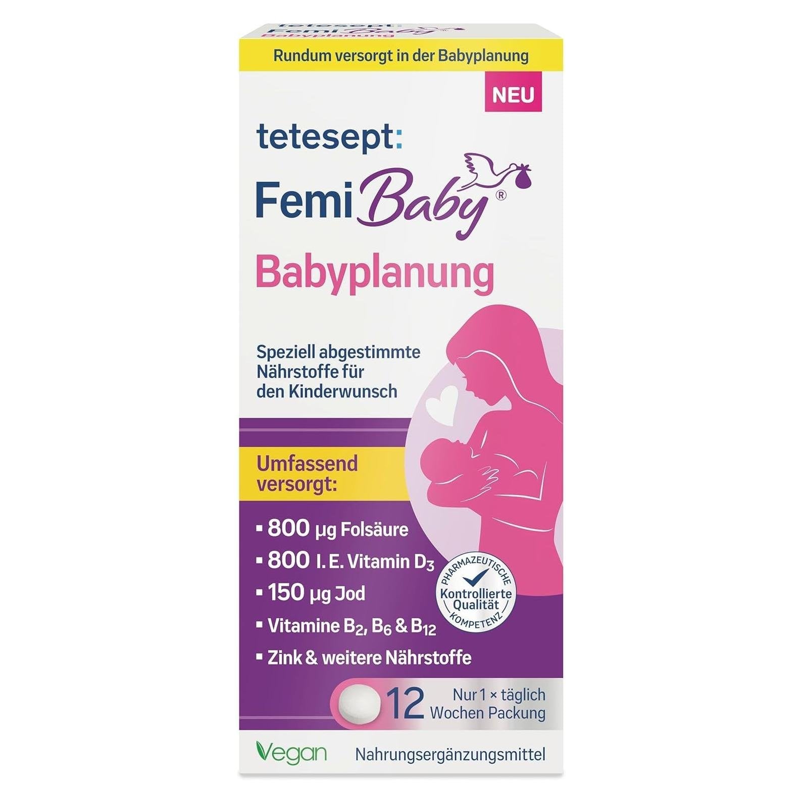 tetesept Femi Baby® Babyplanung