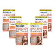 6er Set tetesept Biotin 2000