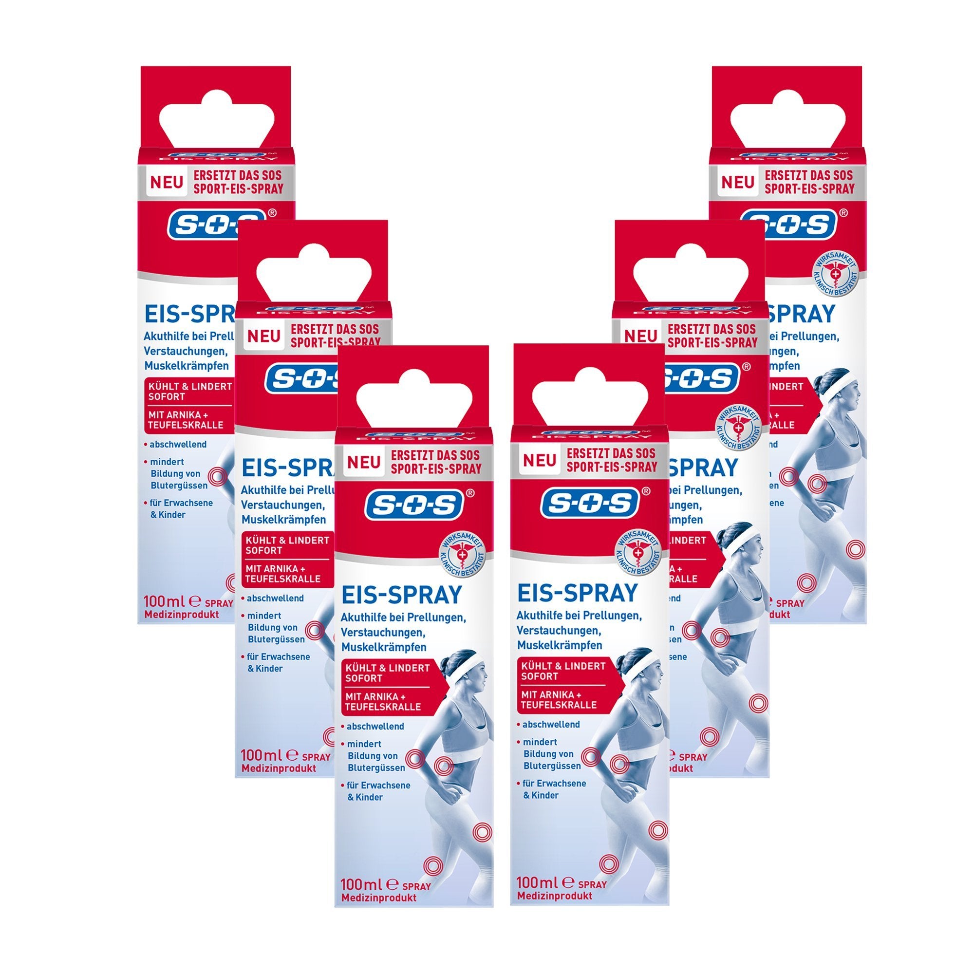 6er Set SOS Eis-Spray