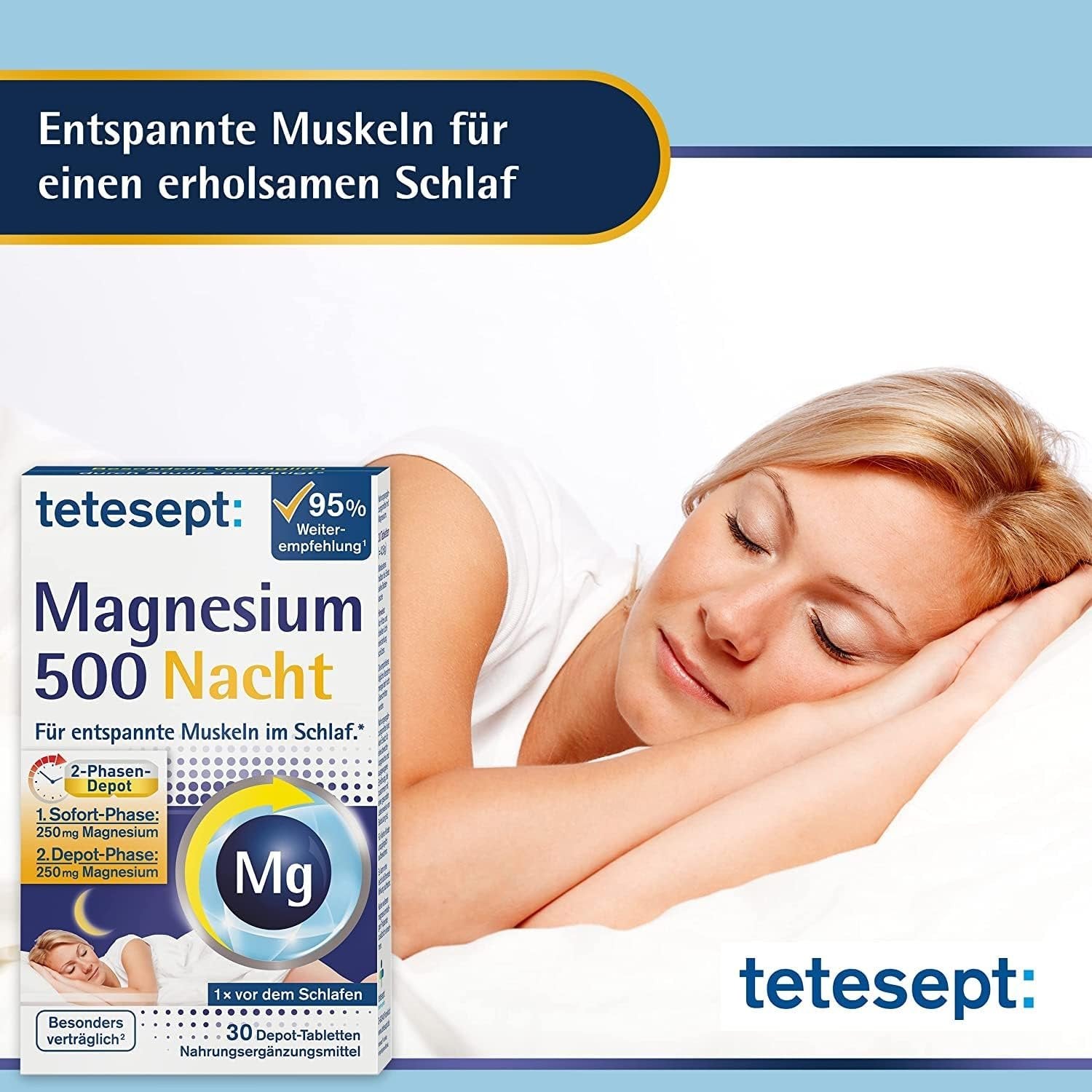 tetesept Magnesium 500