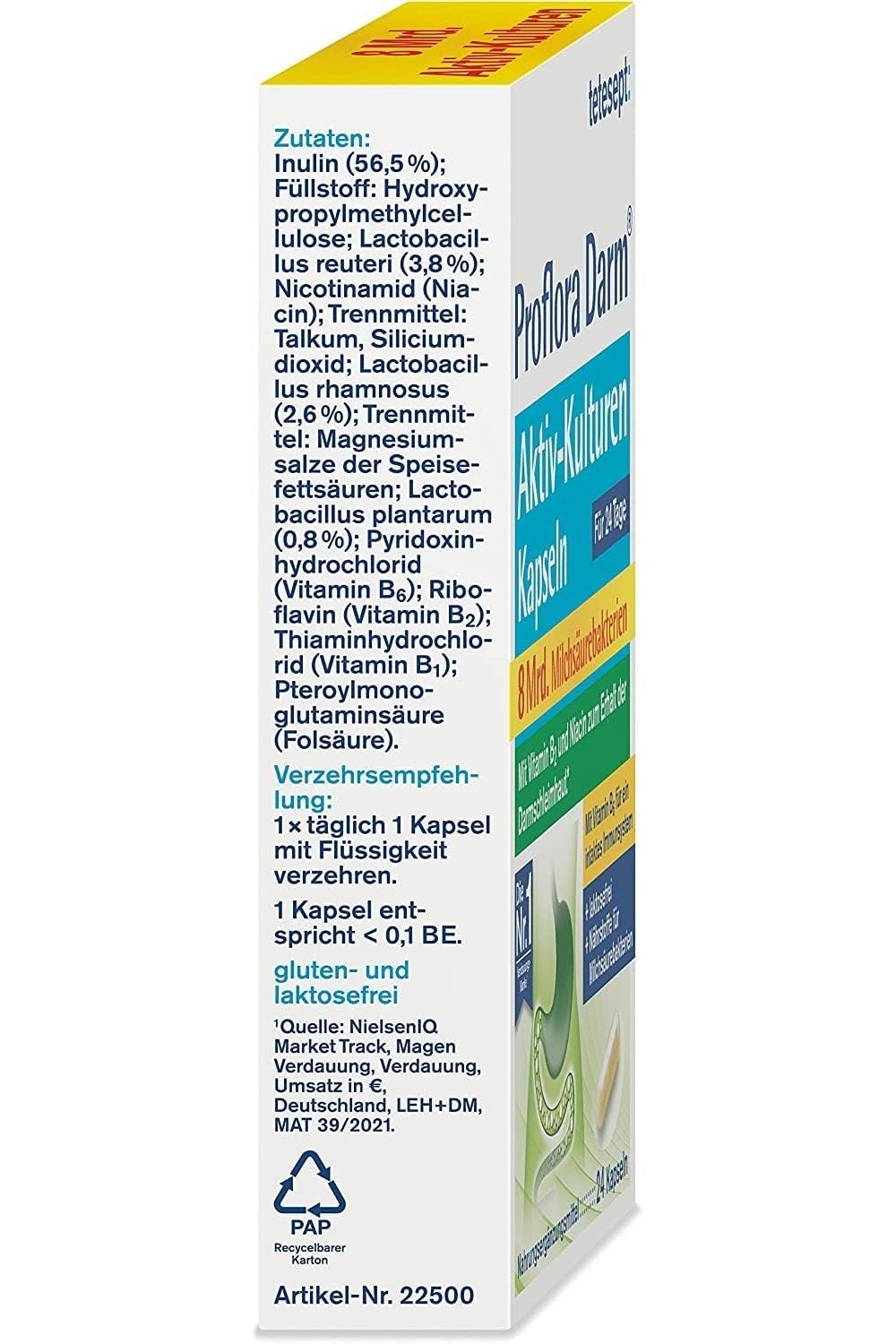 tetesept Proflora Darm Aktiv-Kulturen Kapseln