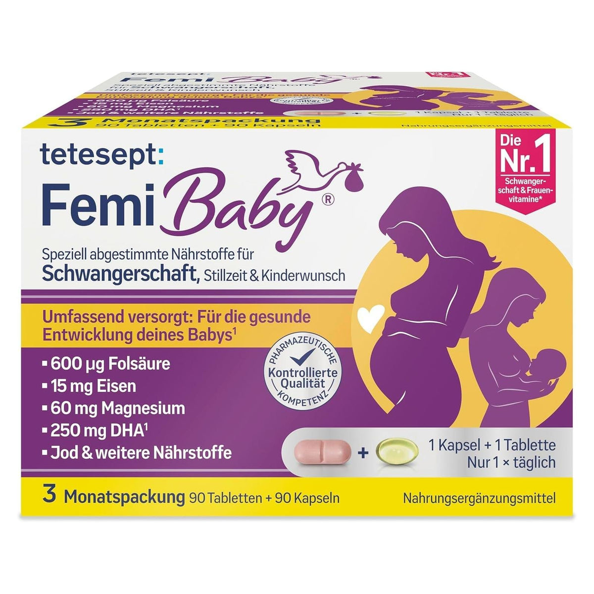 tetesept Femi Baby 3 Monatspackung