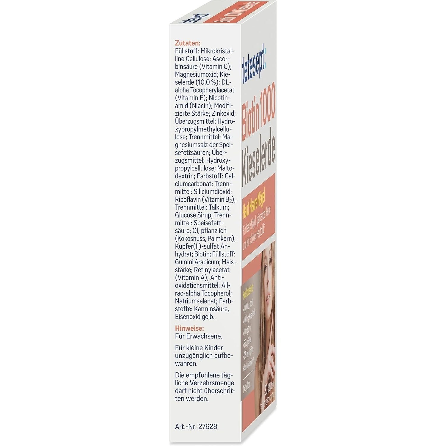 6er Set tetesept Biotin 1000 + Kieselerde
