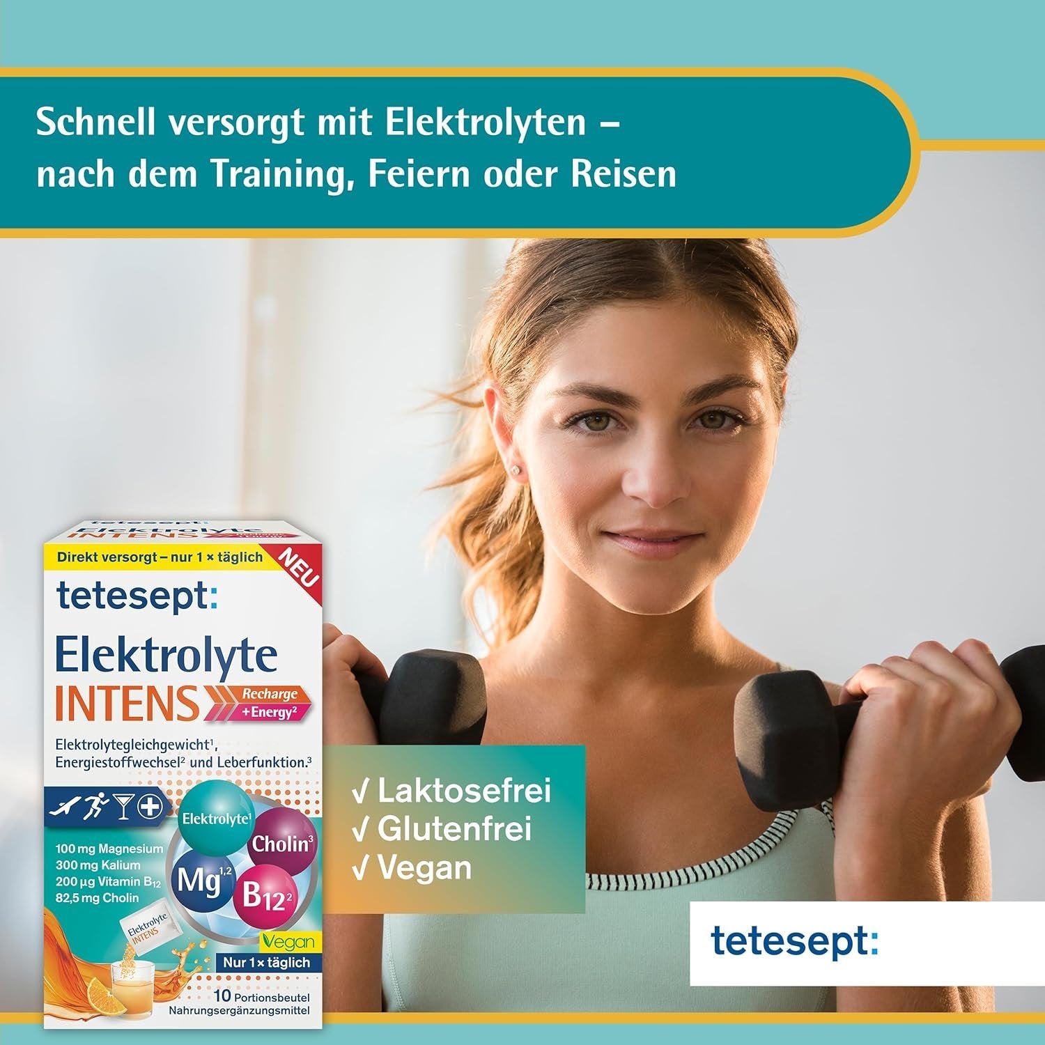 5er Set tetesept Elektrolyte Intens