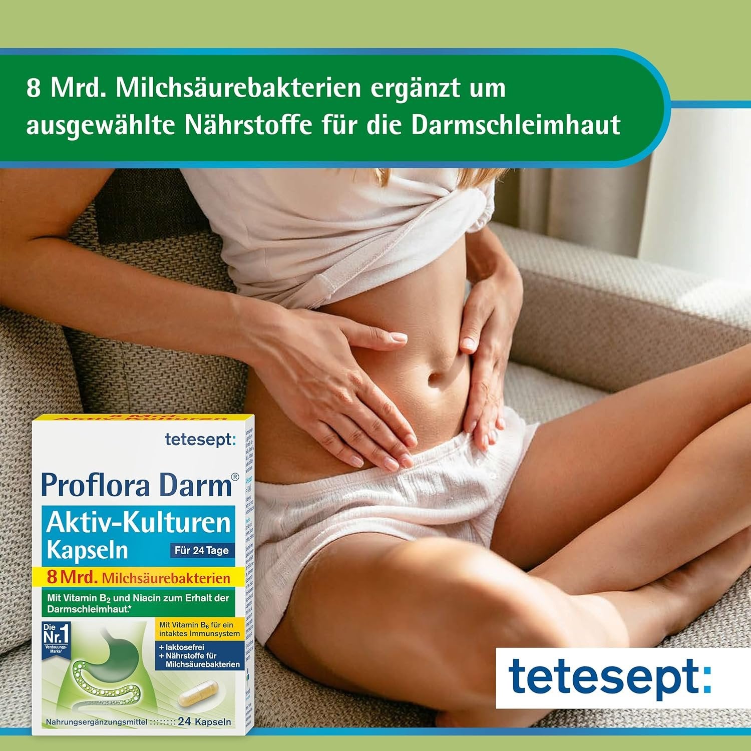 tetesept Proflora Darm Aktiv-Kulturen Kapseln