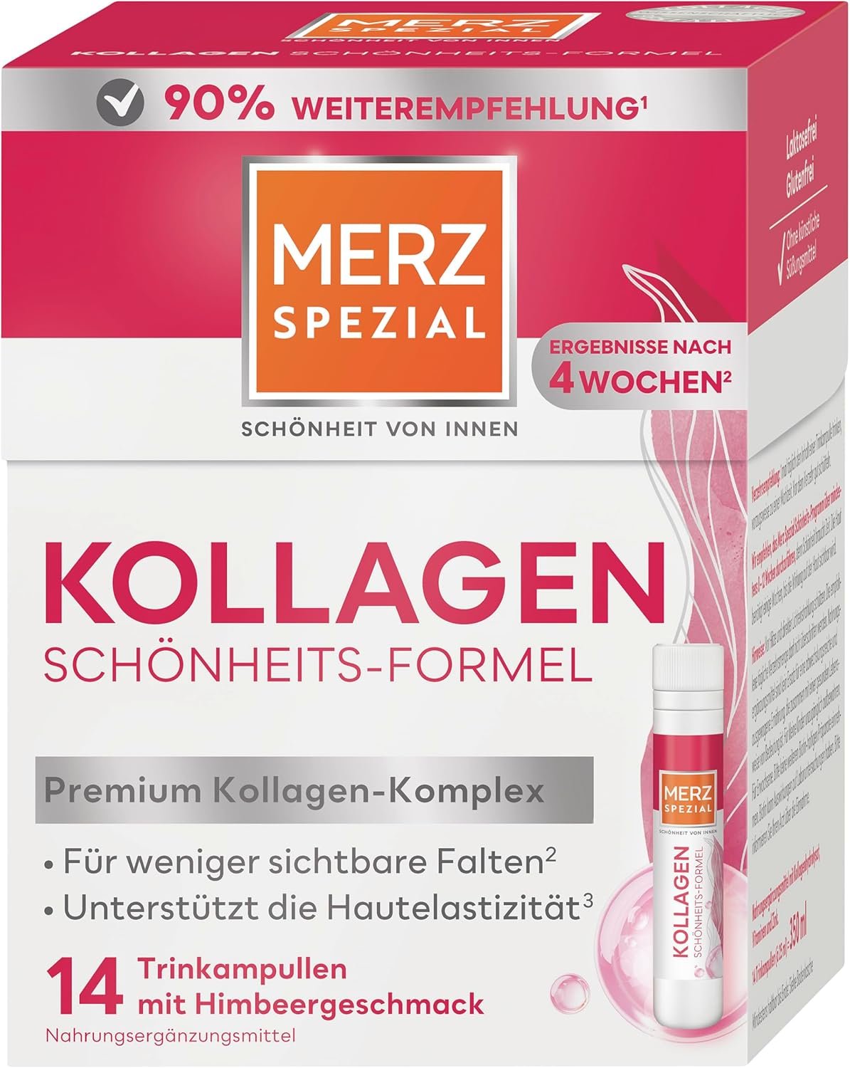 Merz Spezial Kollagen Schönheits-Formel Trinkampullen