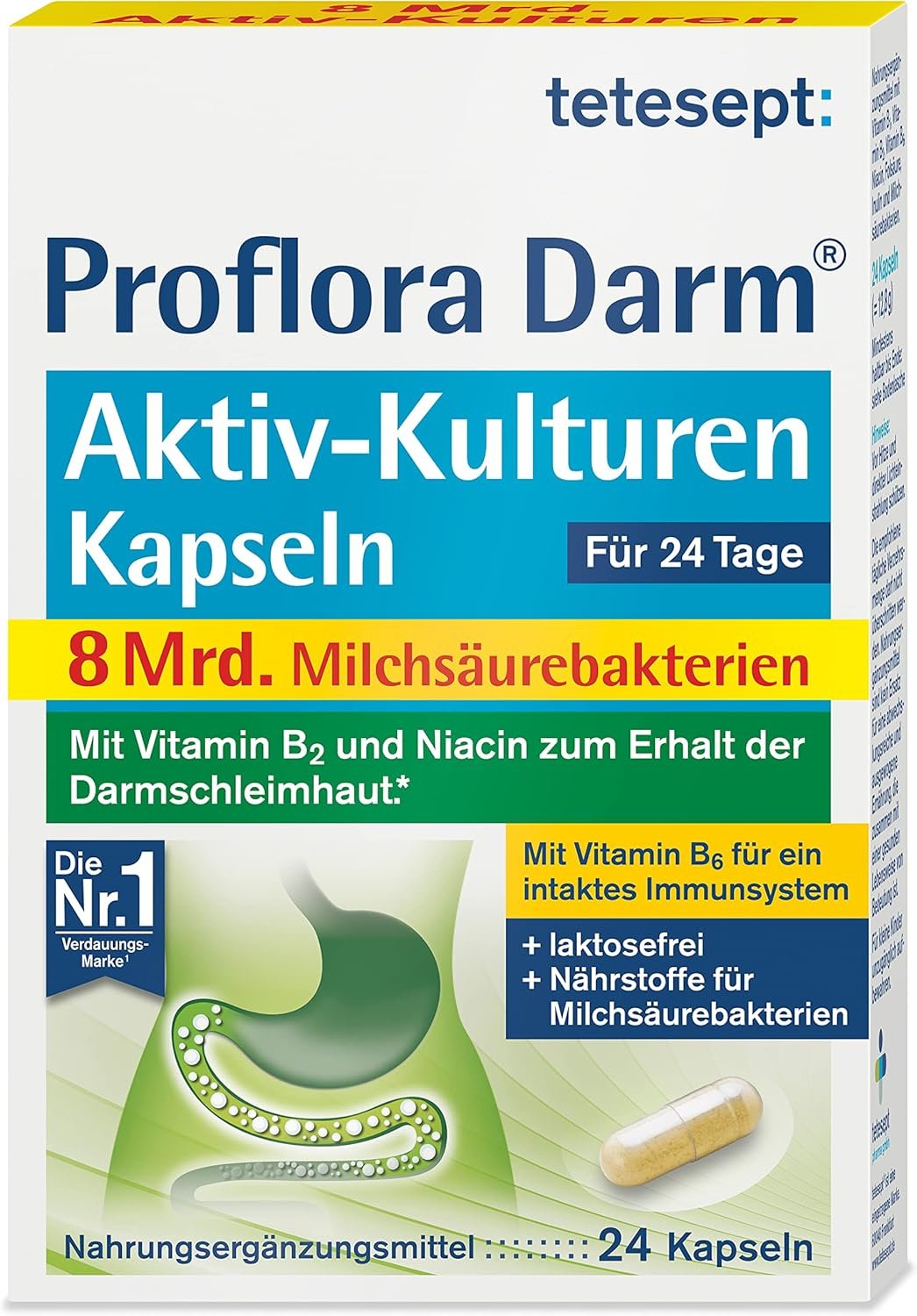 tetesept Proflora Darm Aktiv-Kulturen Kapseln