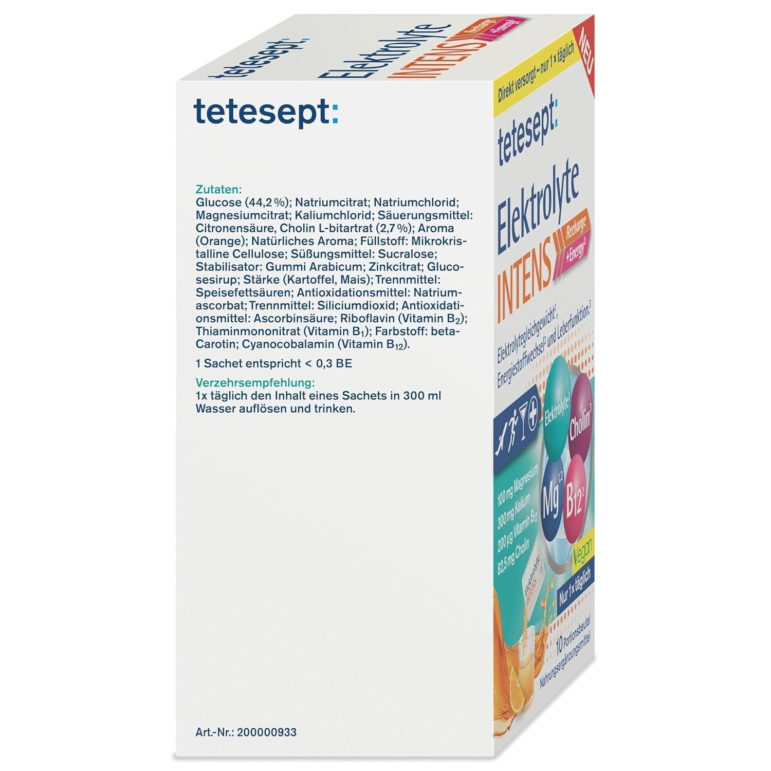10er Set tetesept Elektrolyte Intens