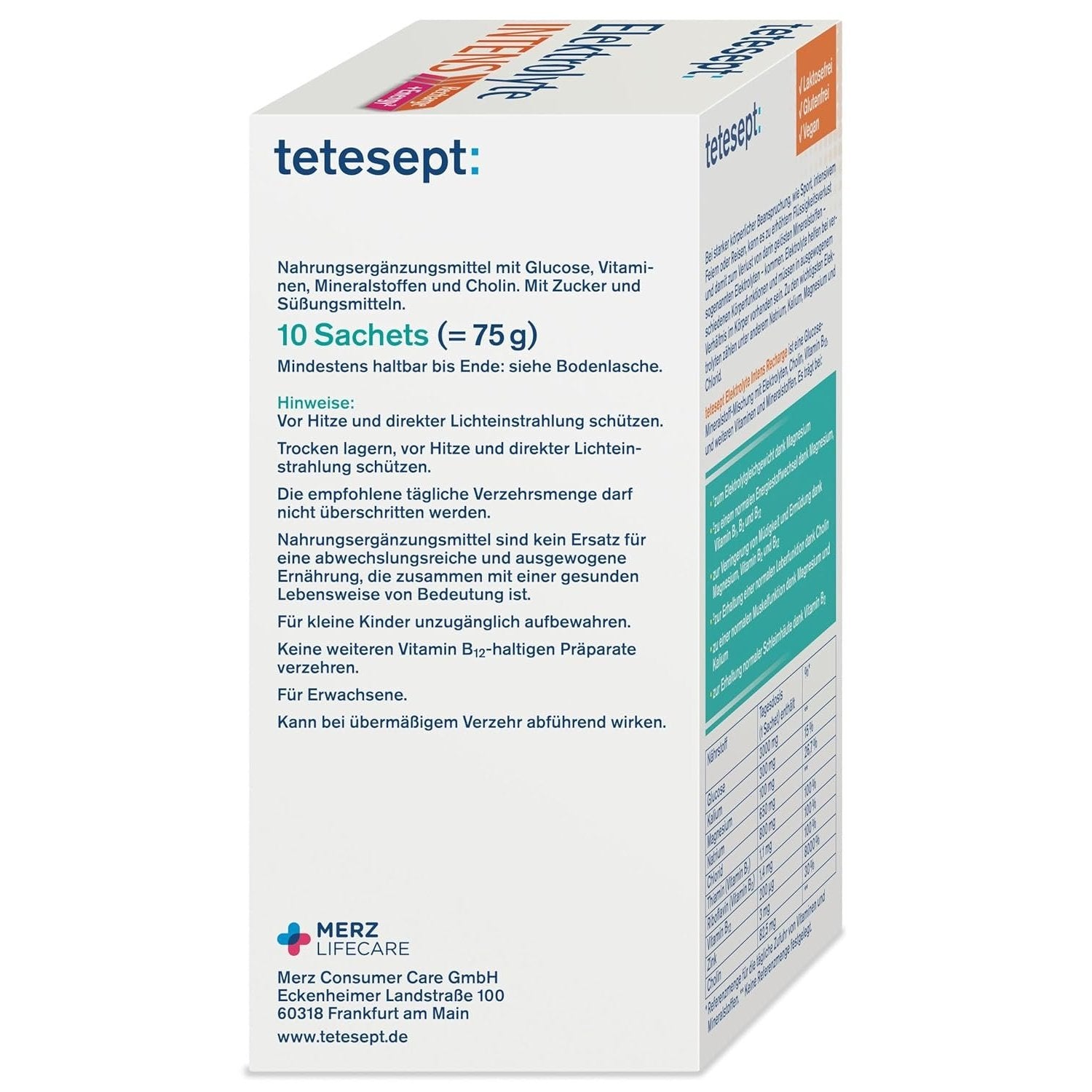 5er Set tetesept Elektrolyte Intens