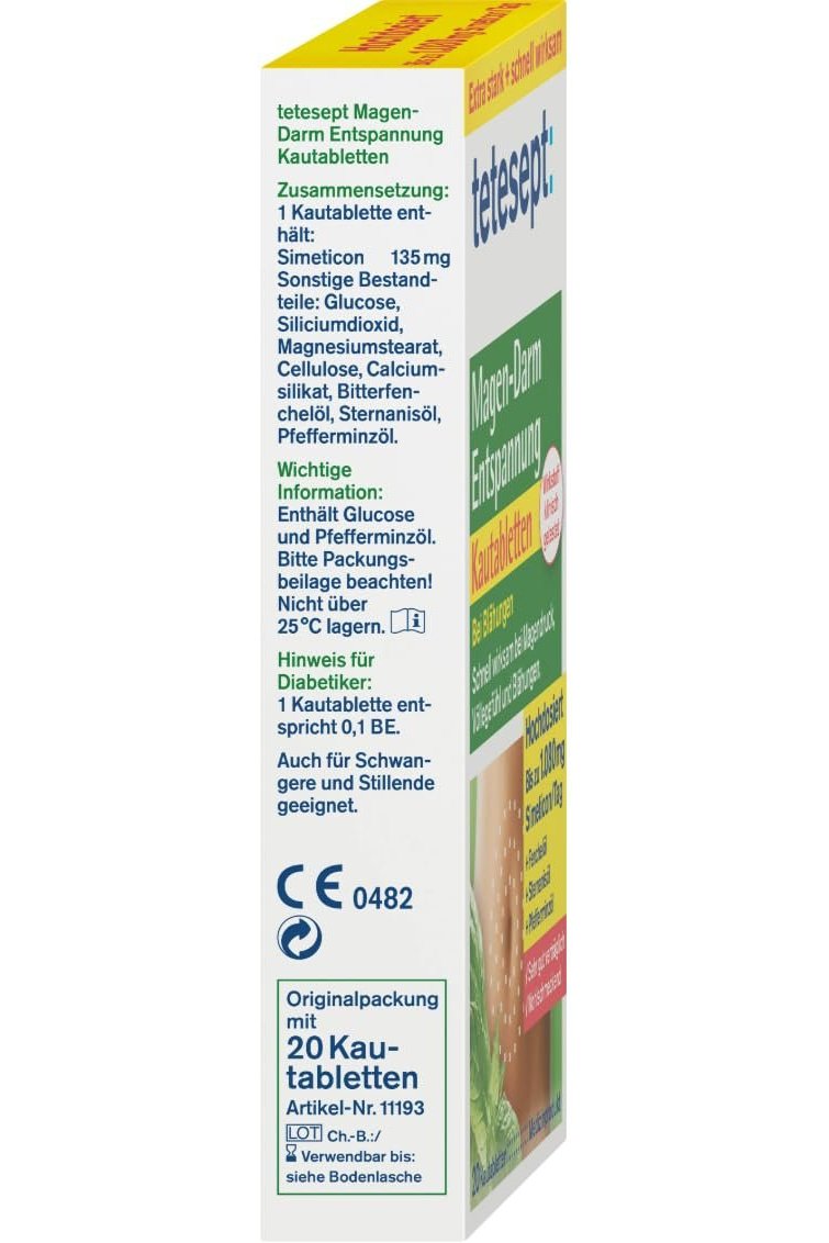 tetesept Magen-Darm Entspannung Kautabletten