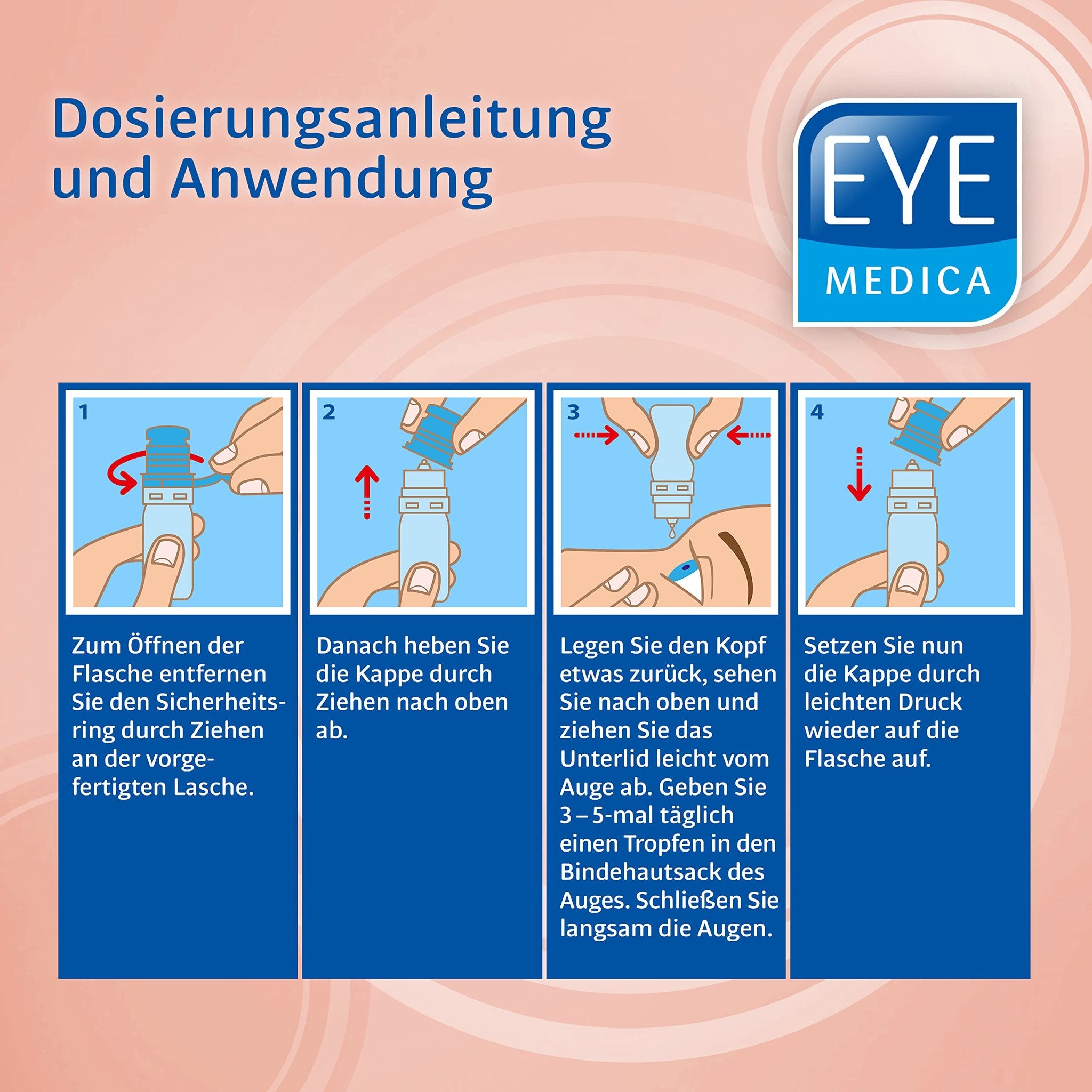 EyeMedica Gereizt+GerÃ¶tet Dexpanthenol 10ml – Produktbild