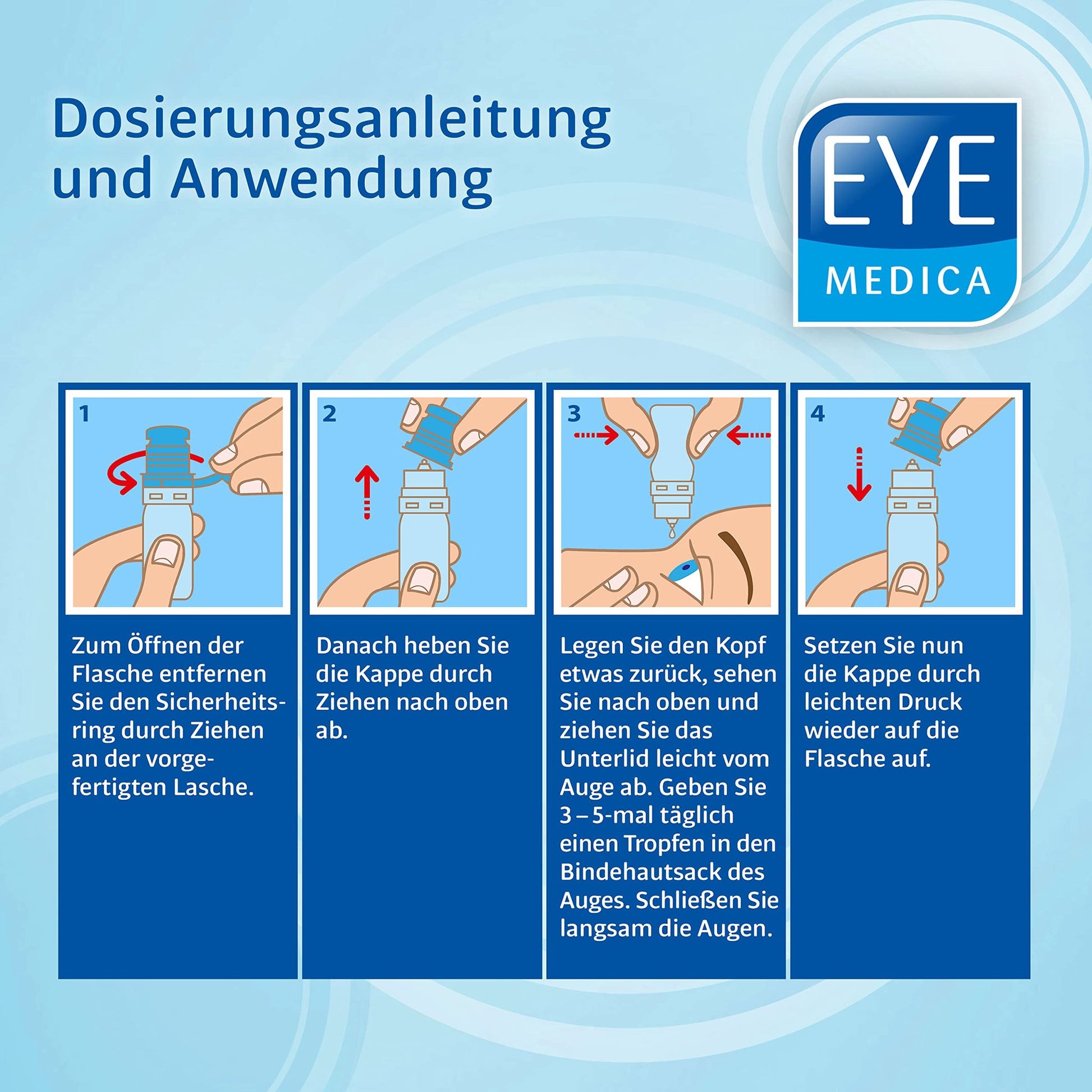 EyeMedica Trocken+MÃ¼de 0,30 % Hyaluron 10ml – Produktbild