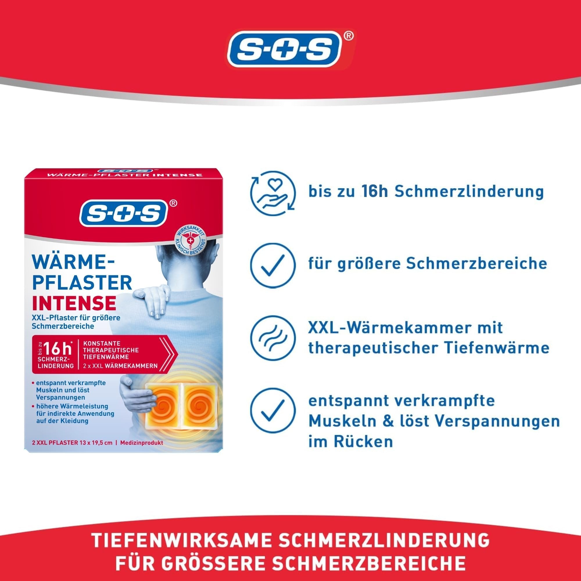 SOS Wärme-Pflaster INTENSE