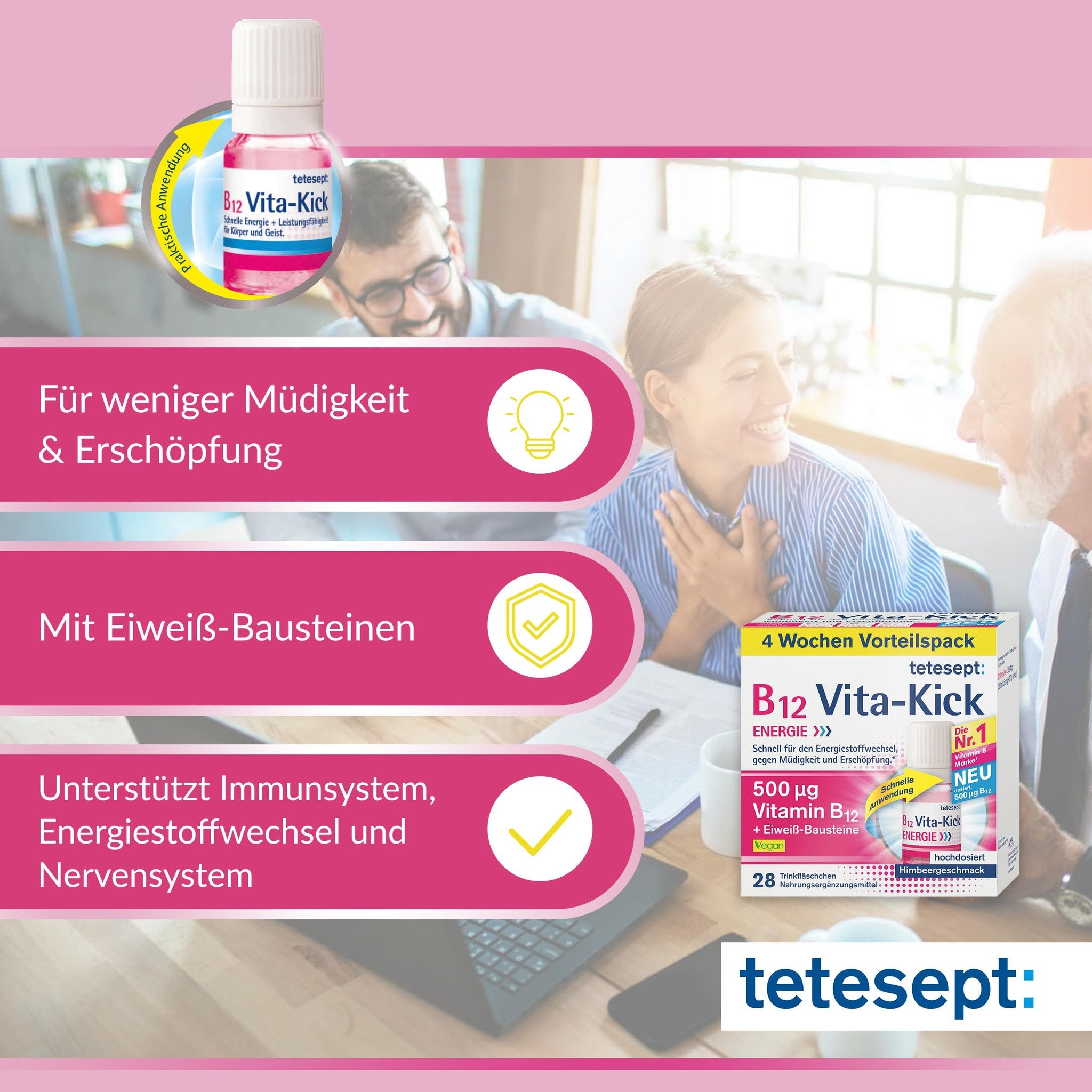 tetesept B12 Vita-Kick Vorteilspack 500ug