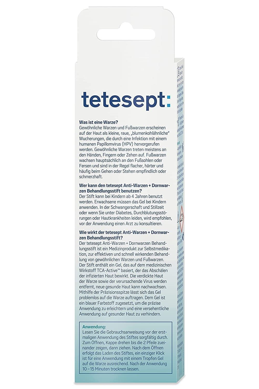 tetesept Anti-Warzen und Dornwarzen Behandlungsstift