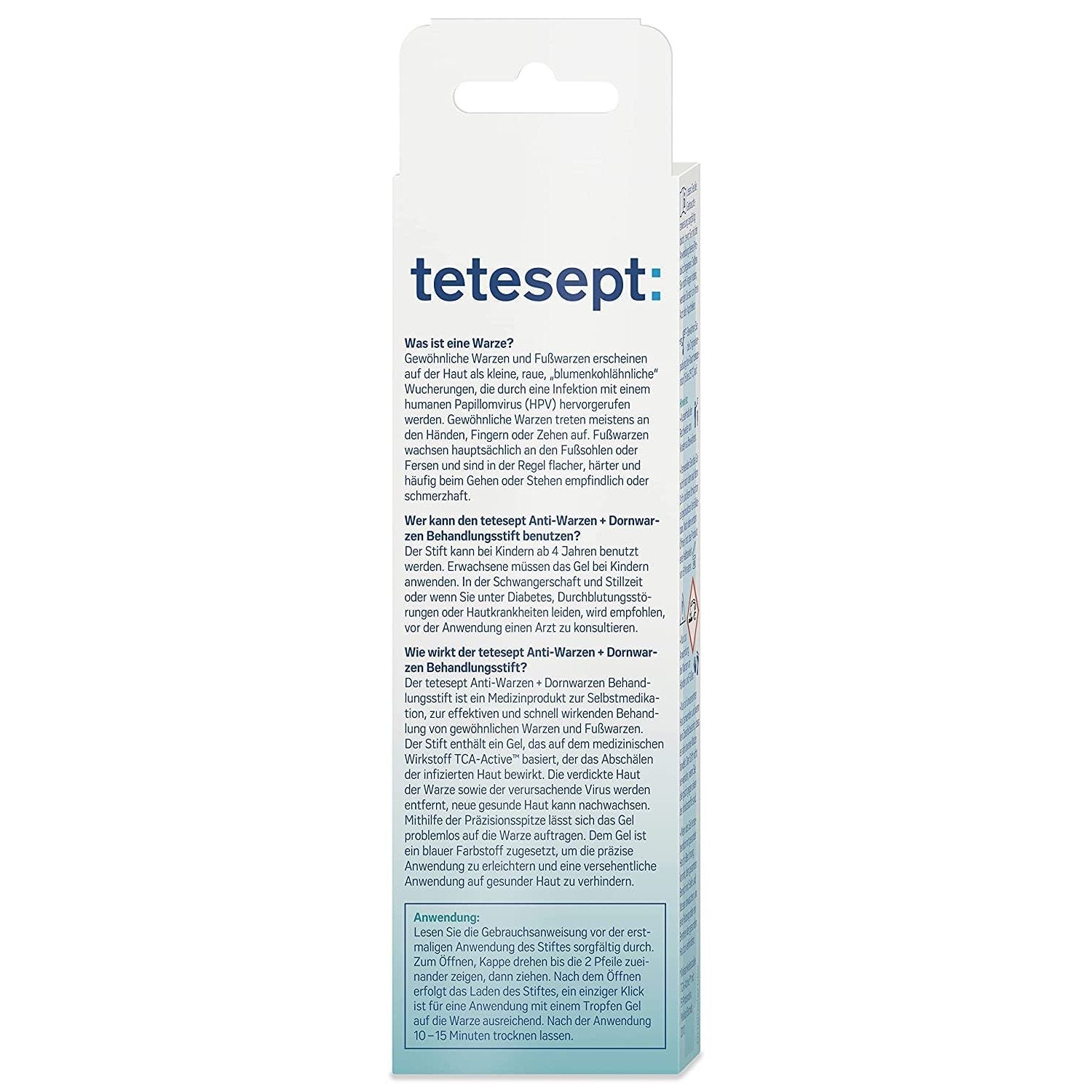tetesept Anti-Warzen und Dornwarzen Behandlungsstift