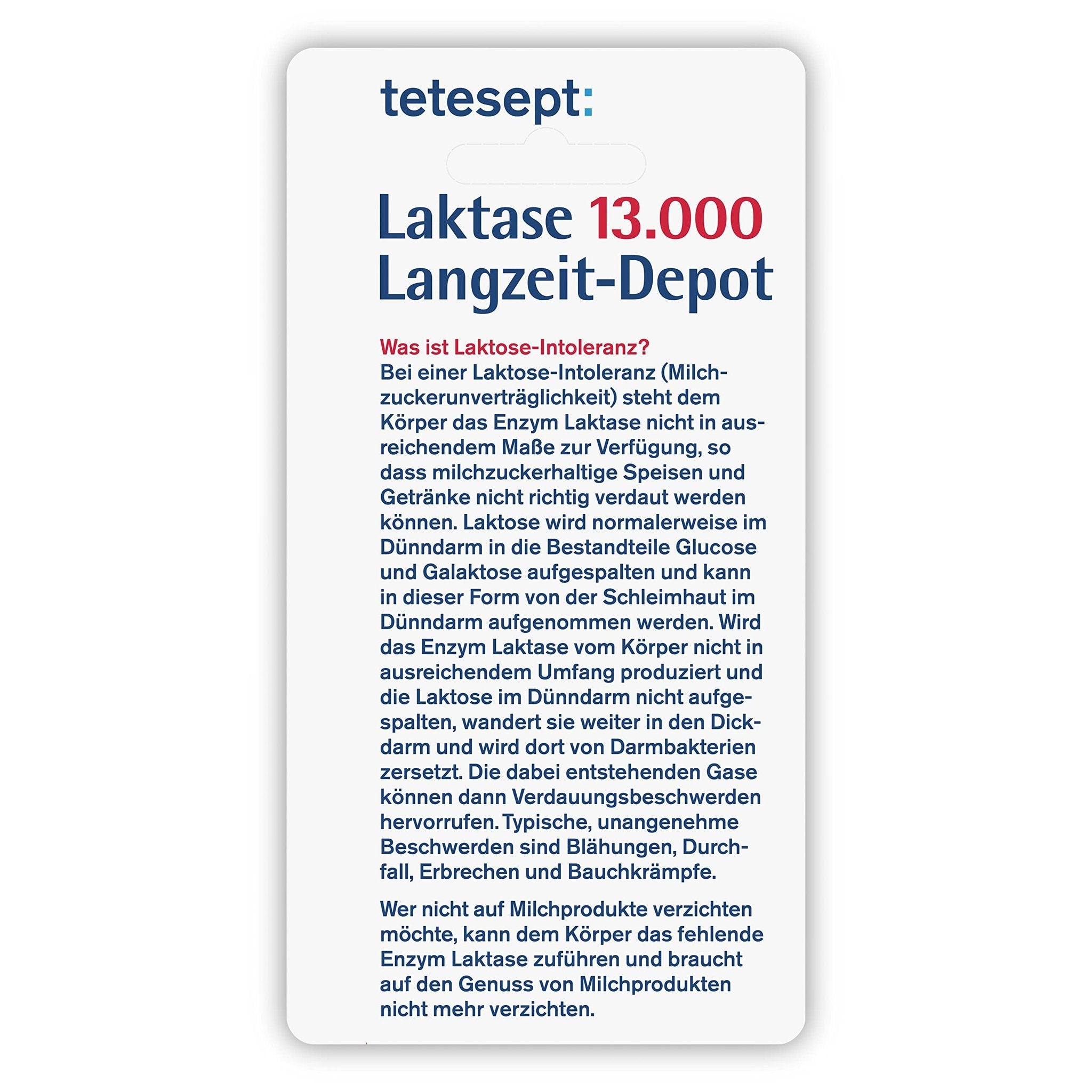 tetesept Laktase 13.000 Langzeit-Depot