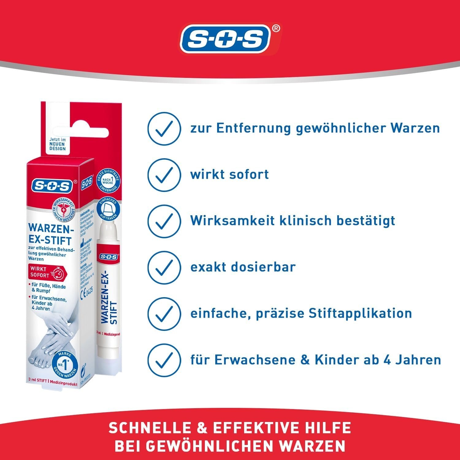SOS Warzen-Ex-Stift