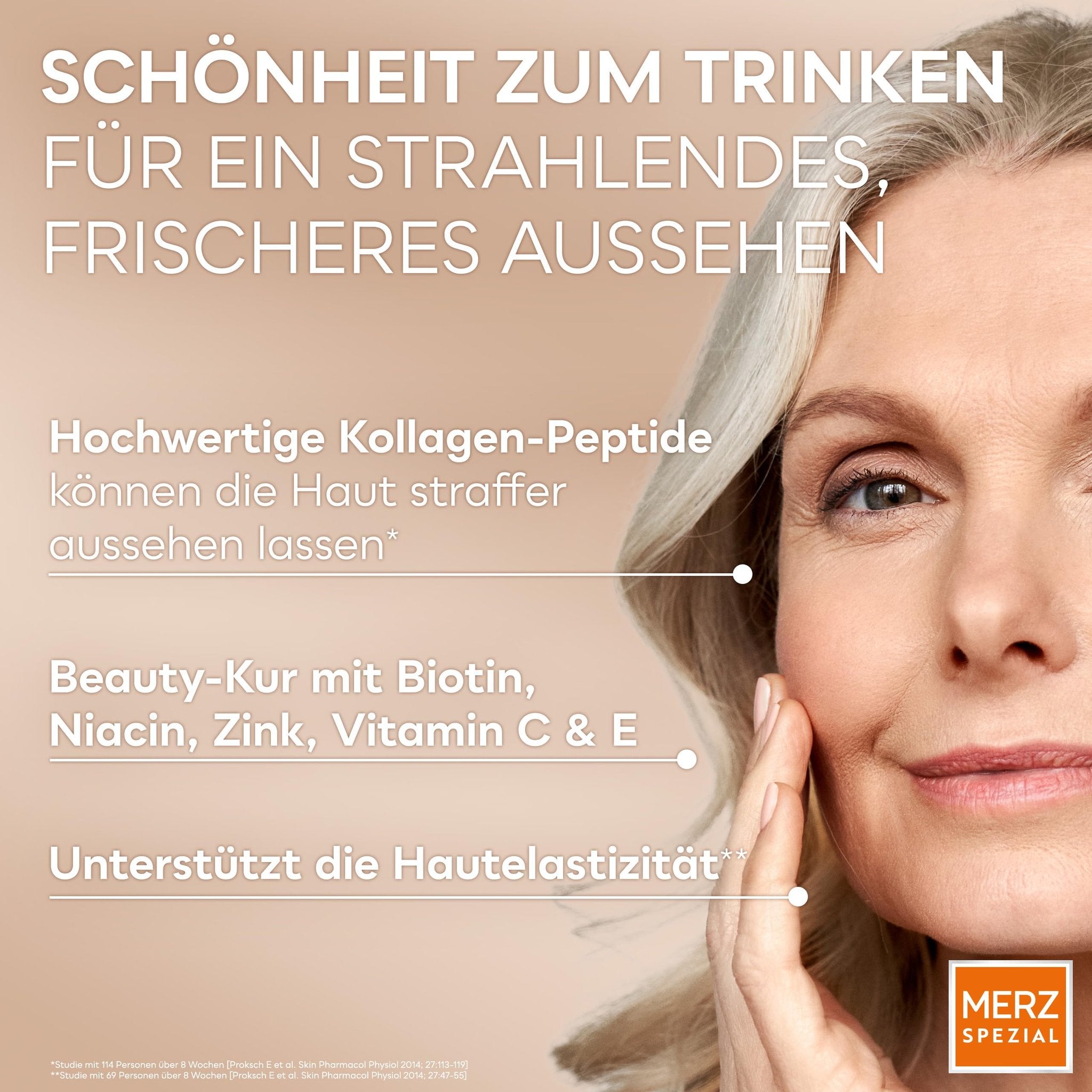 Merz Spezial Kollagen Schönheits-Formel Trinkampullen