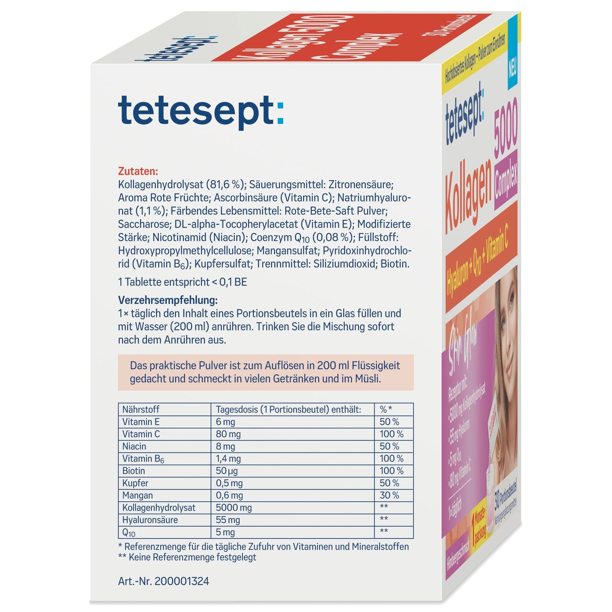 tetesept Kollagen 5000 Trinksachets